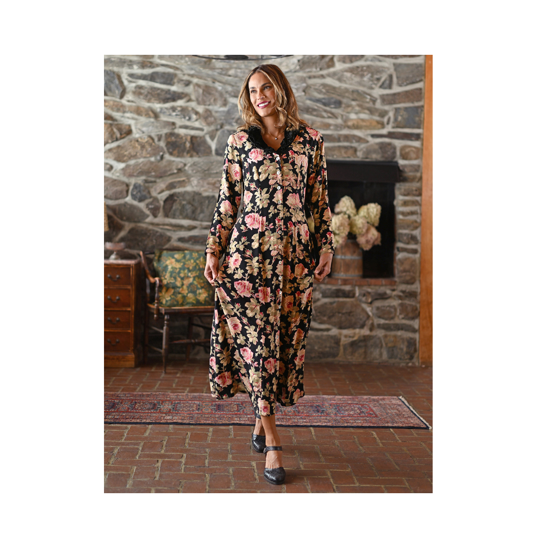 Black Drawing Room Dress