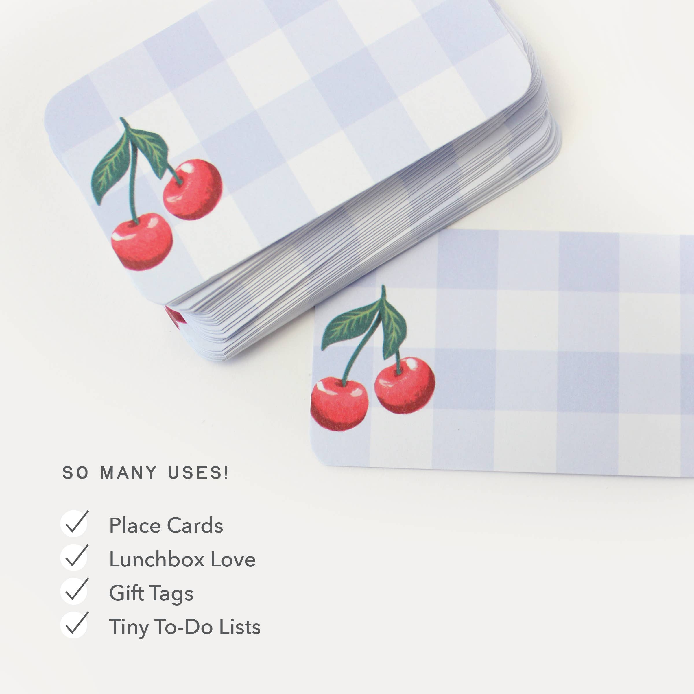 Pocket Notes™ - Cherry Gingham