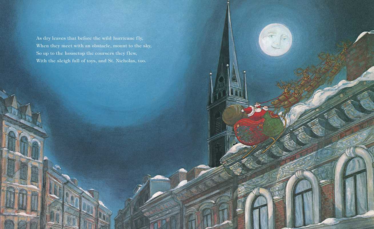 Night Before Christmas by Clement C. Moore: Hardcover; 32 pages / English