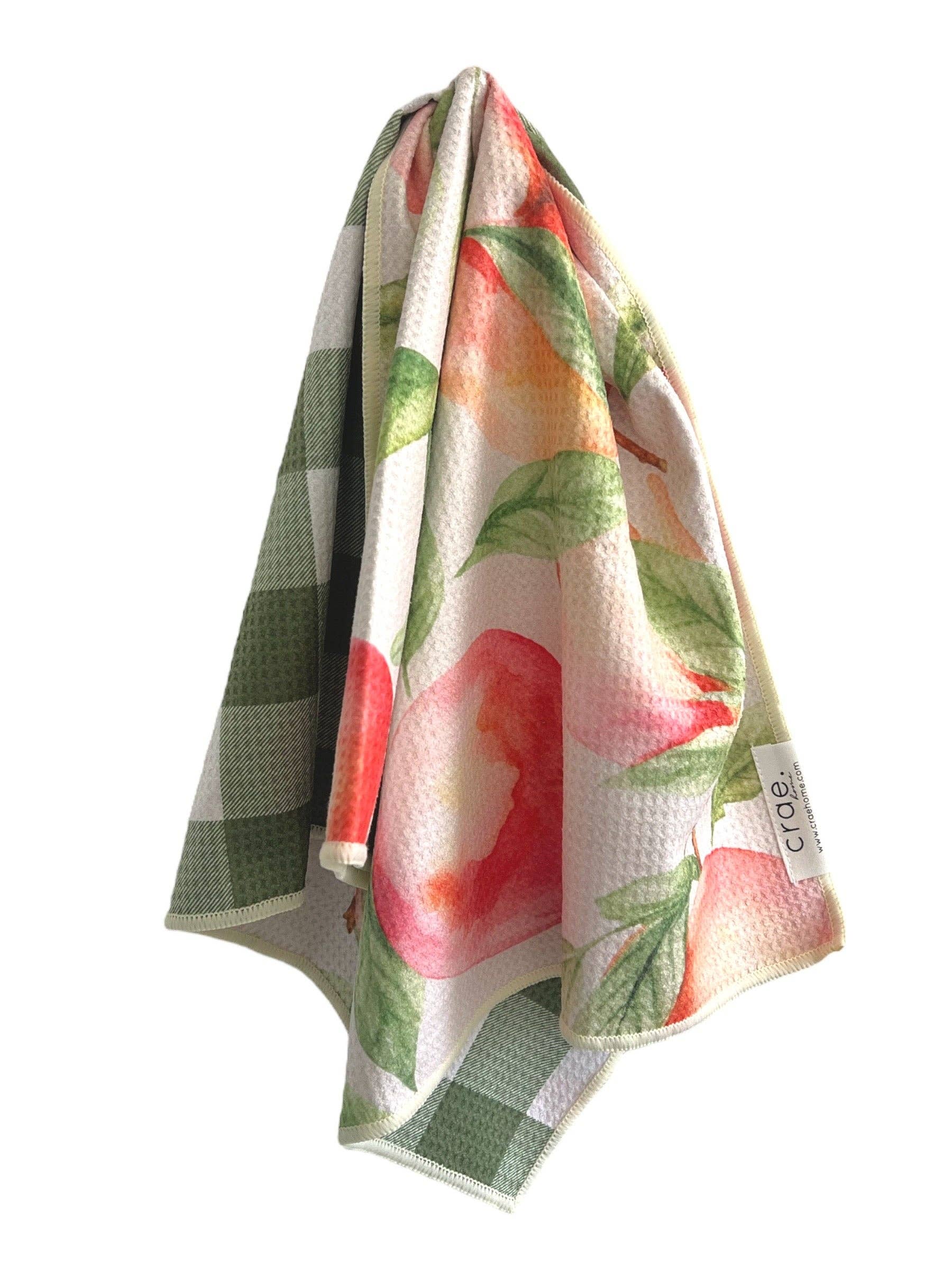 Peaches and Cream Reversible Washcloth