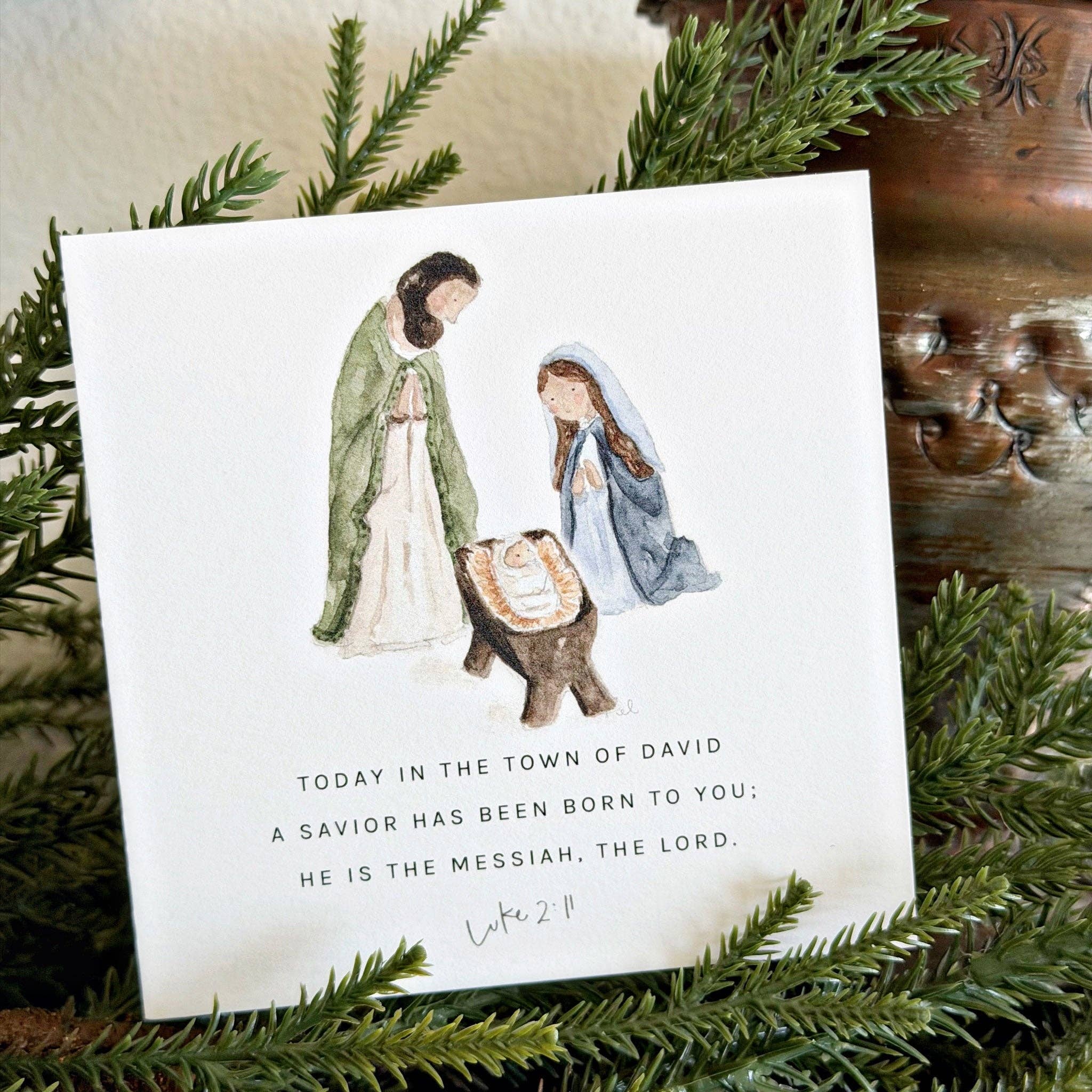Advent truth for today bible verse cards