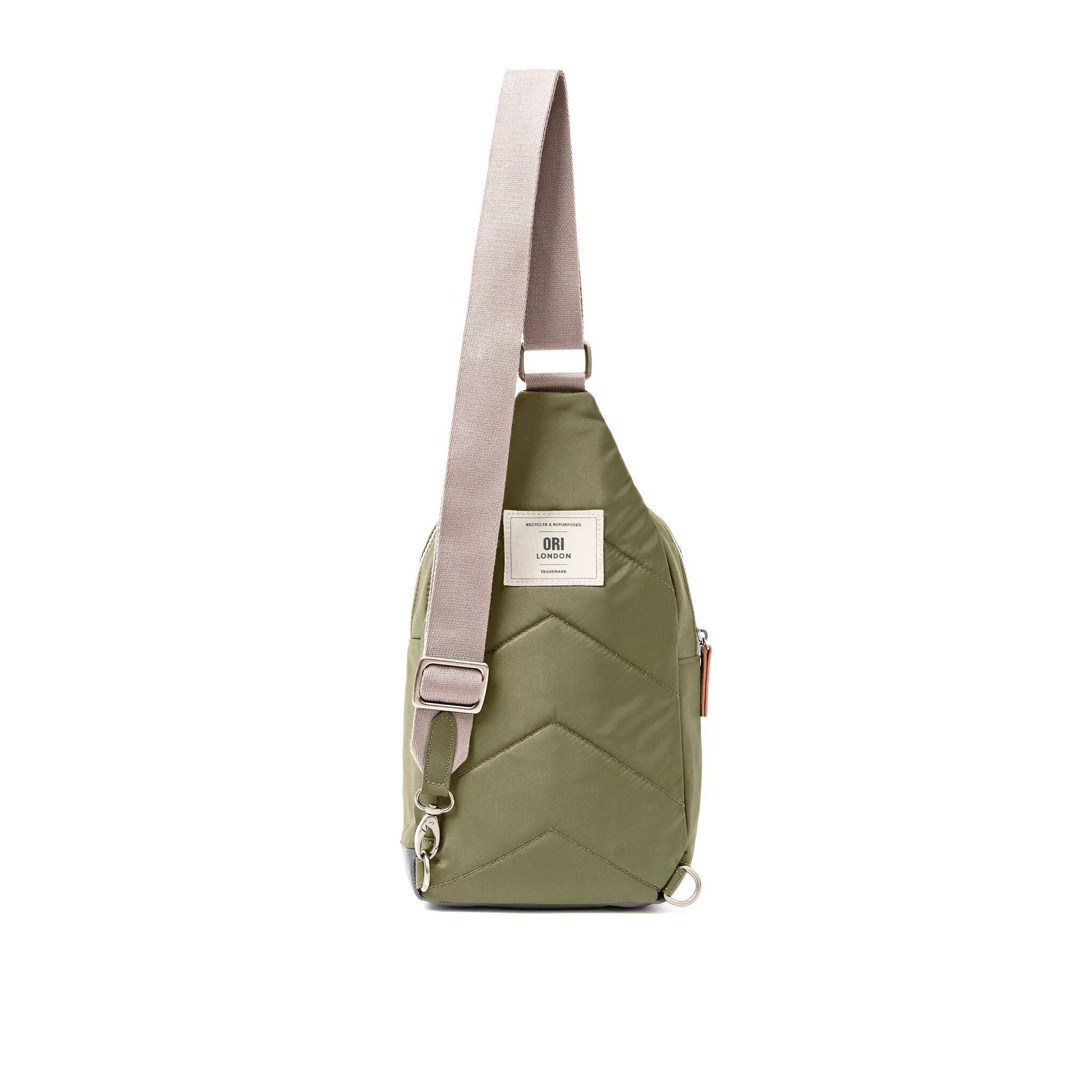 Willesden Sling in Chive Nylon: Large