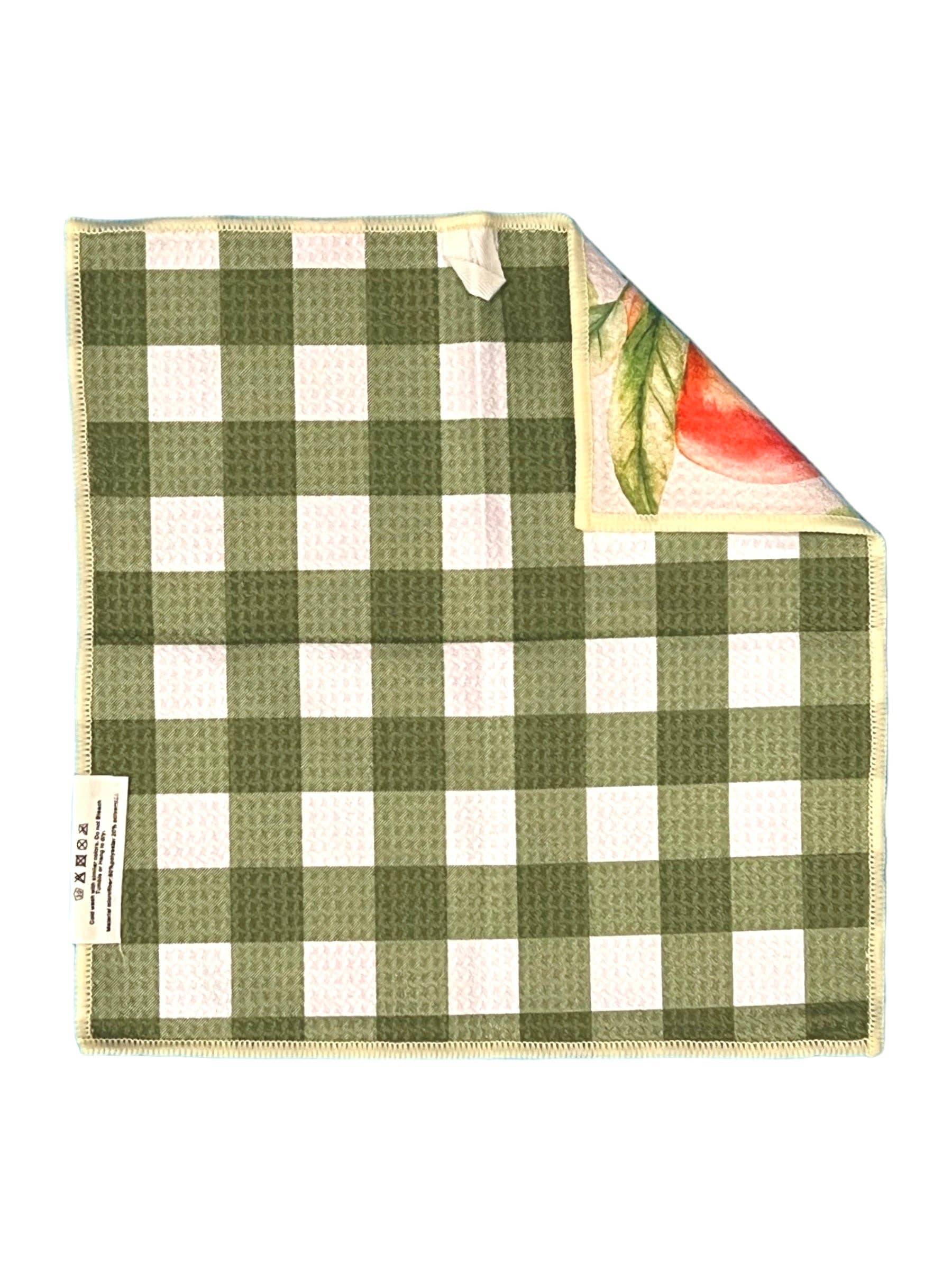 Peaches and Cream Reversible Washcloth