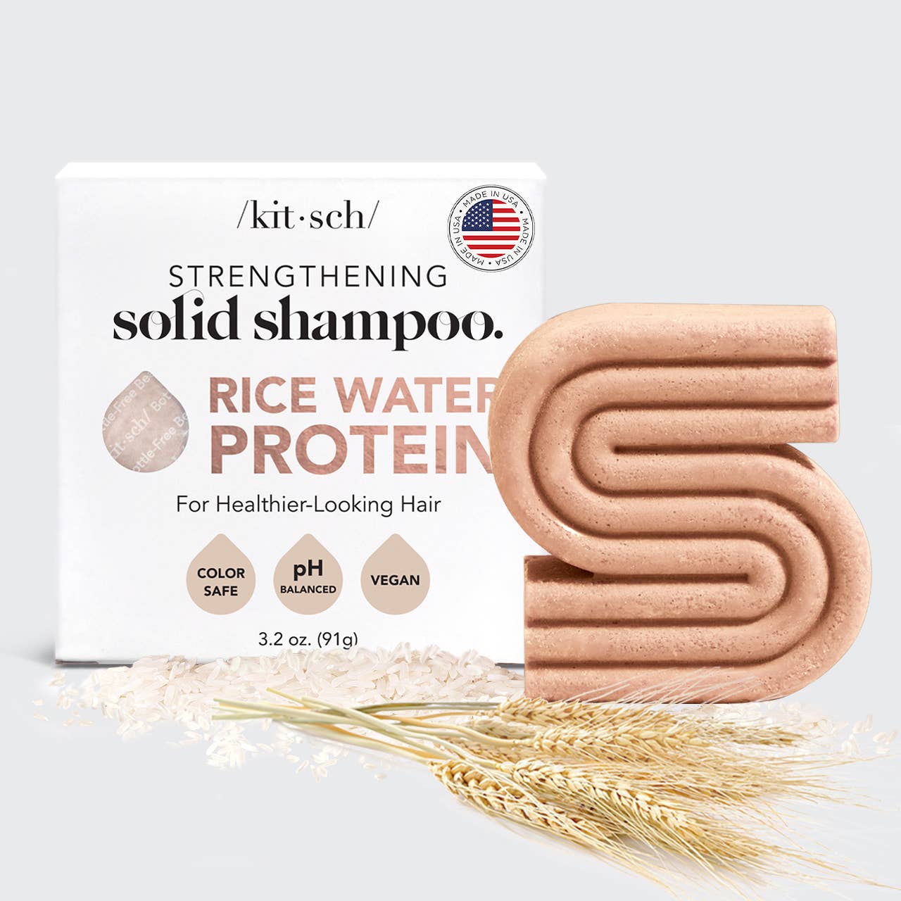 (Sample) Rice Water Protein Shampoo Bar for Hair Growth