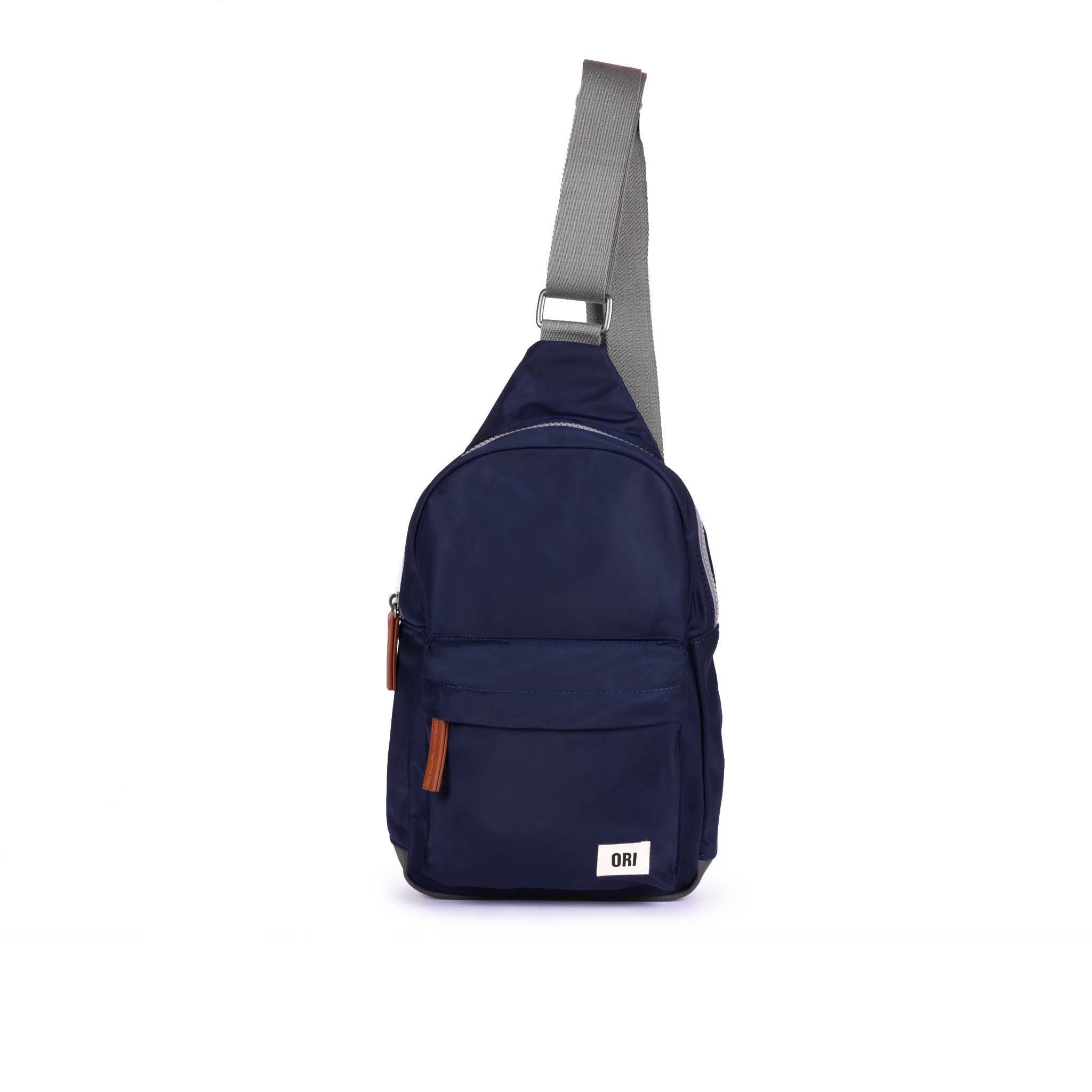 Willesden Sling Bag in Midnight Nylon: Large