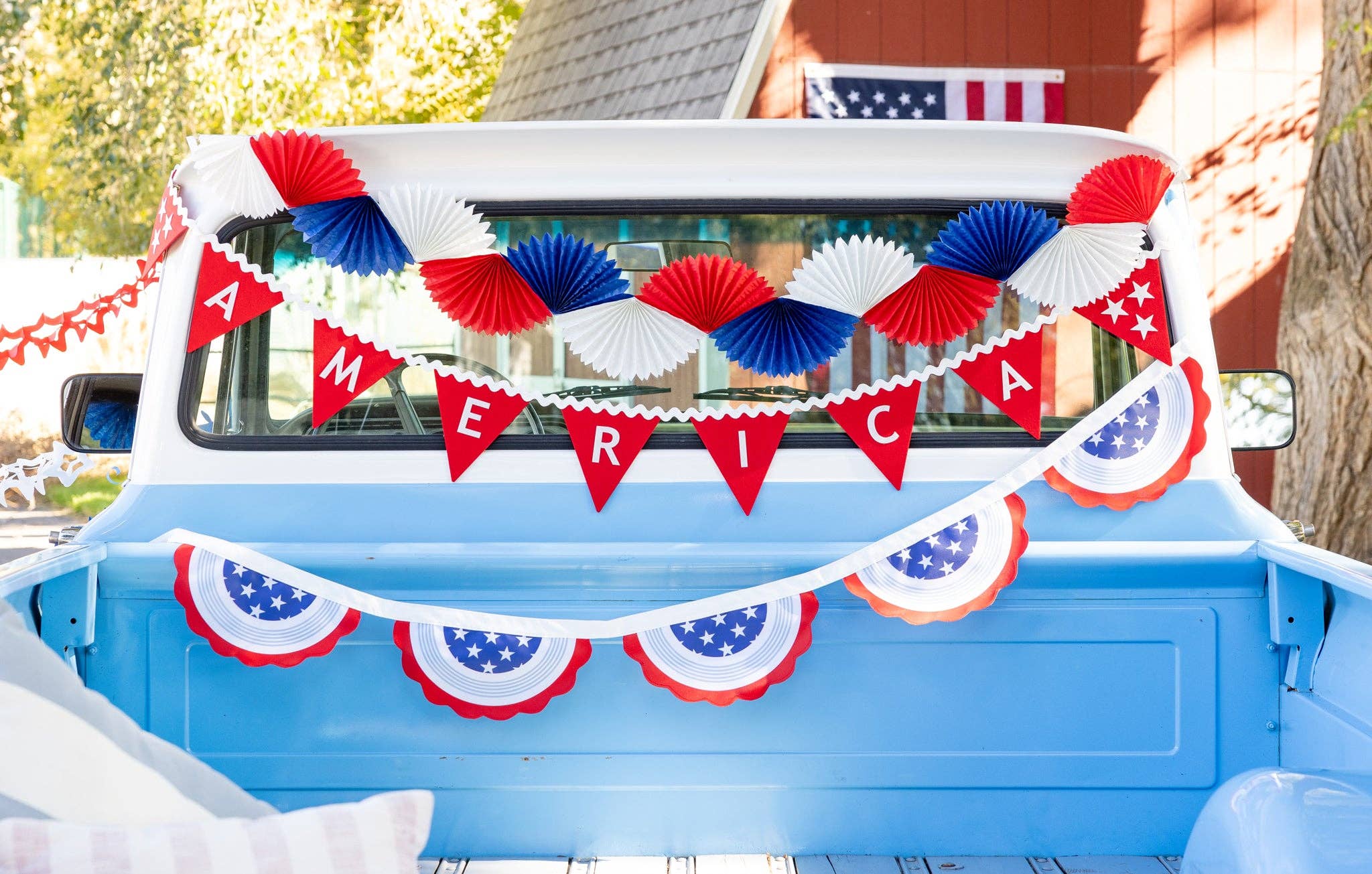 SSP1202 - America Felt Pennant Banner