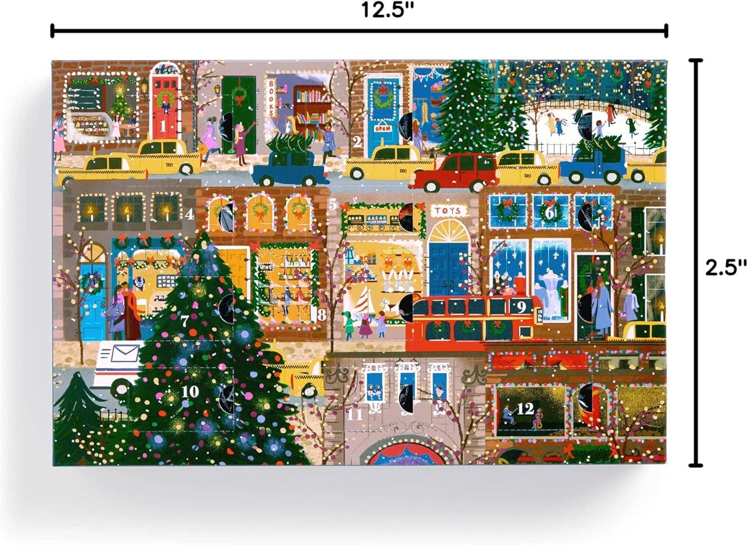 Joy Laforme Winter Lights 12 Days of Puzzles Holiday Countdown