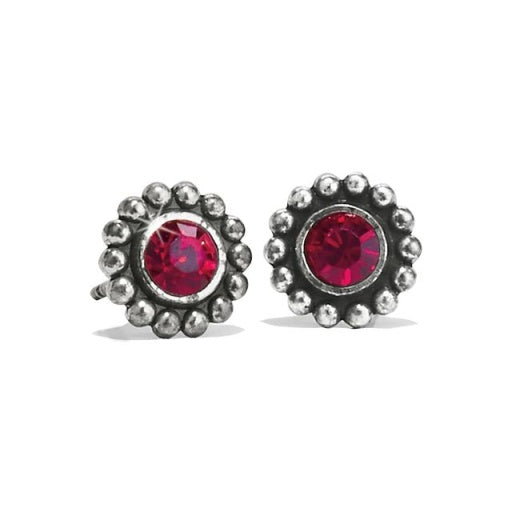 Garnet Twinkle Mini Post Earrings J20497