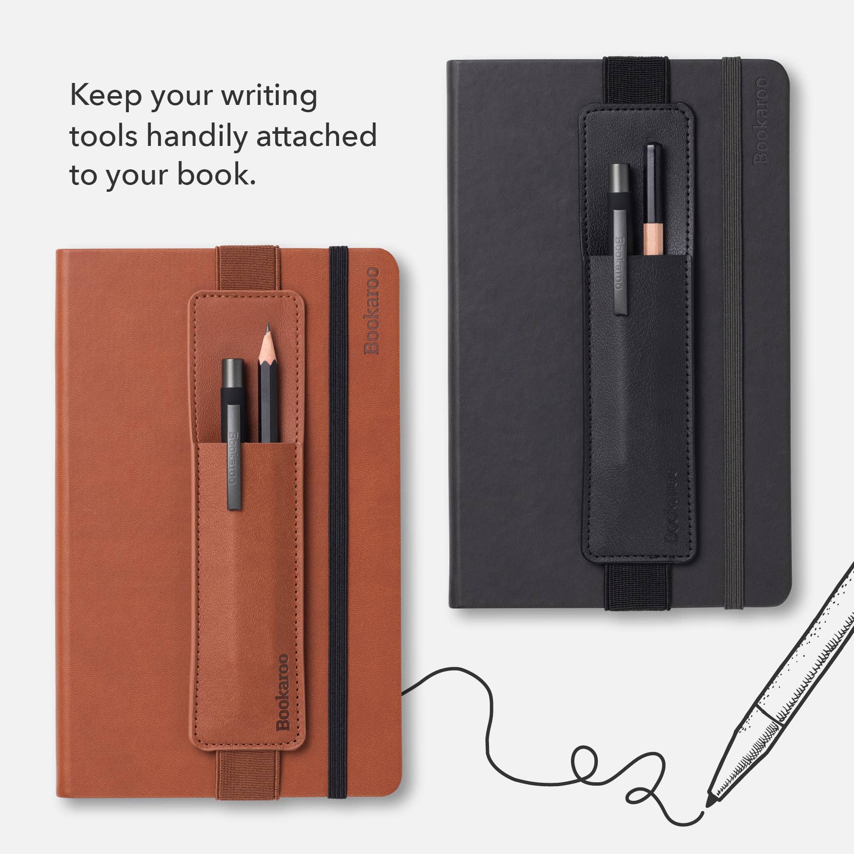 Bookaroo Pen Pouch: Navy