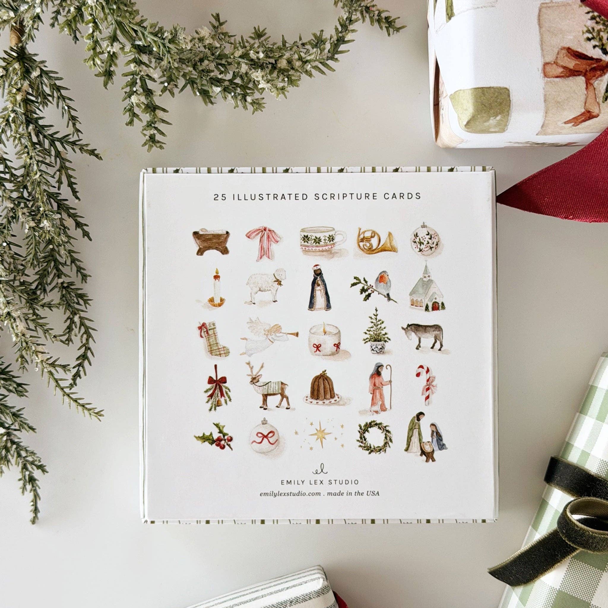 Advent truth for today bible verse cards