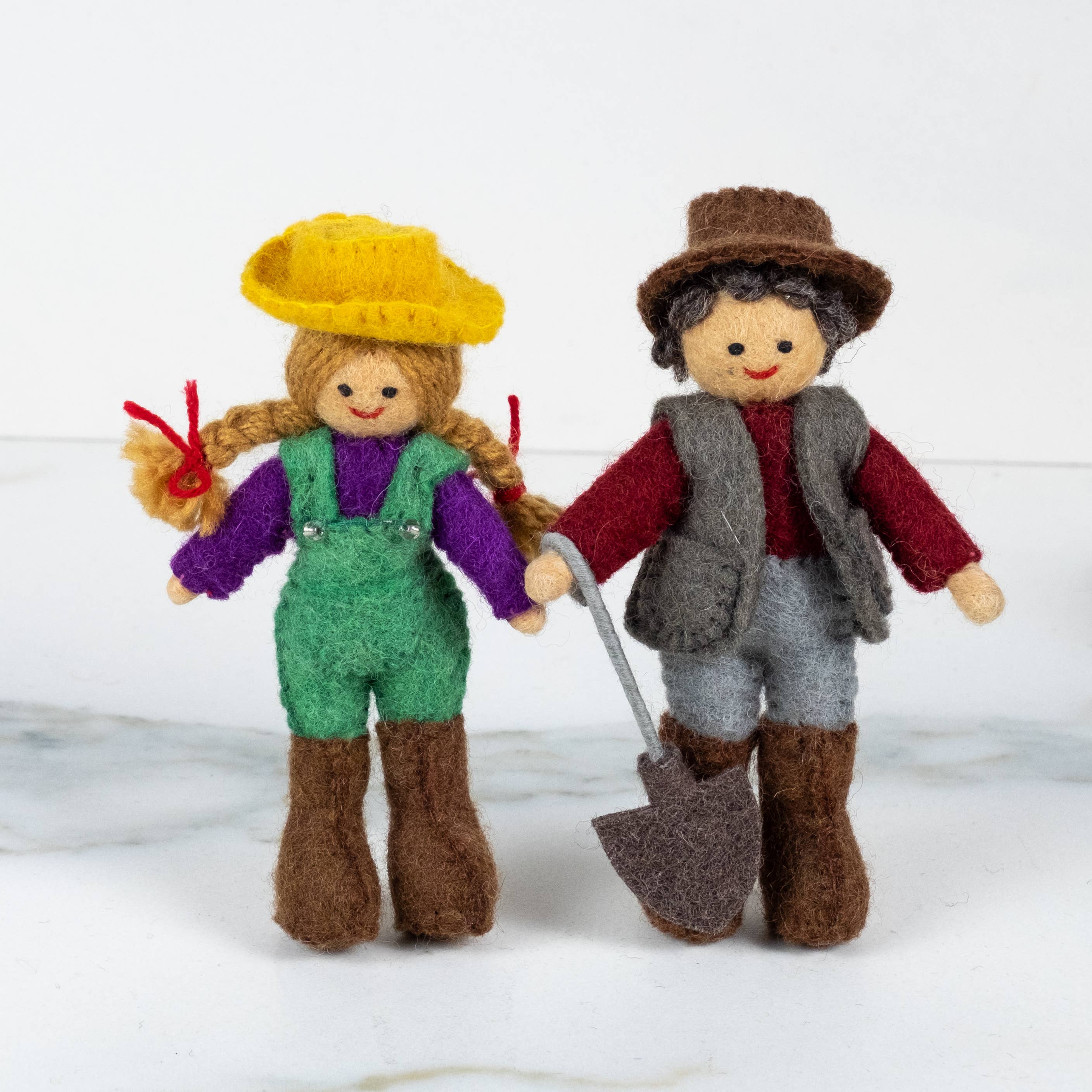 Finger Puppets - Red Barn Farmhouse Set