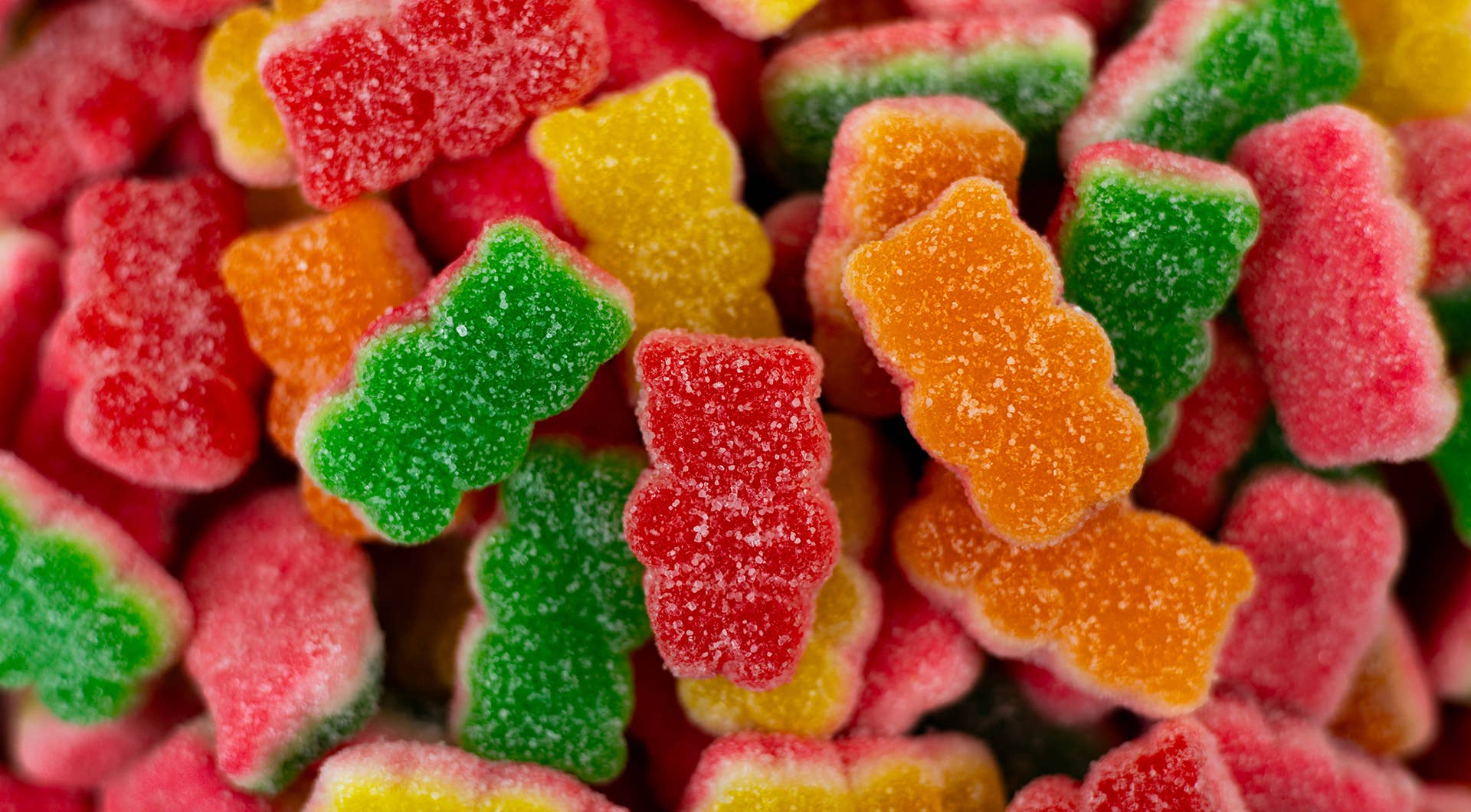 Vidal US Sour Sugared Triple-Colored Bears 4.40lbs