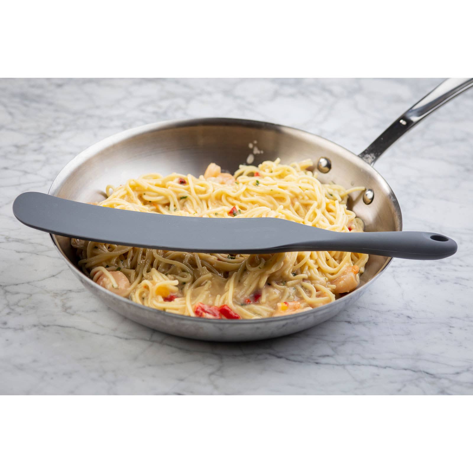 Silicone Spatula Spurtle Gray