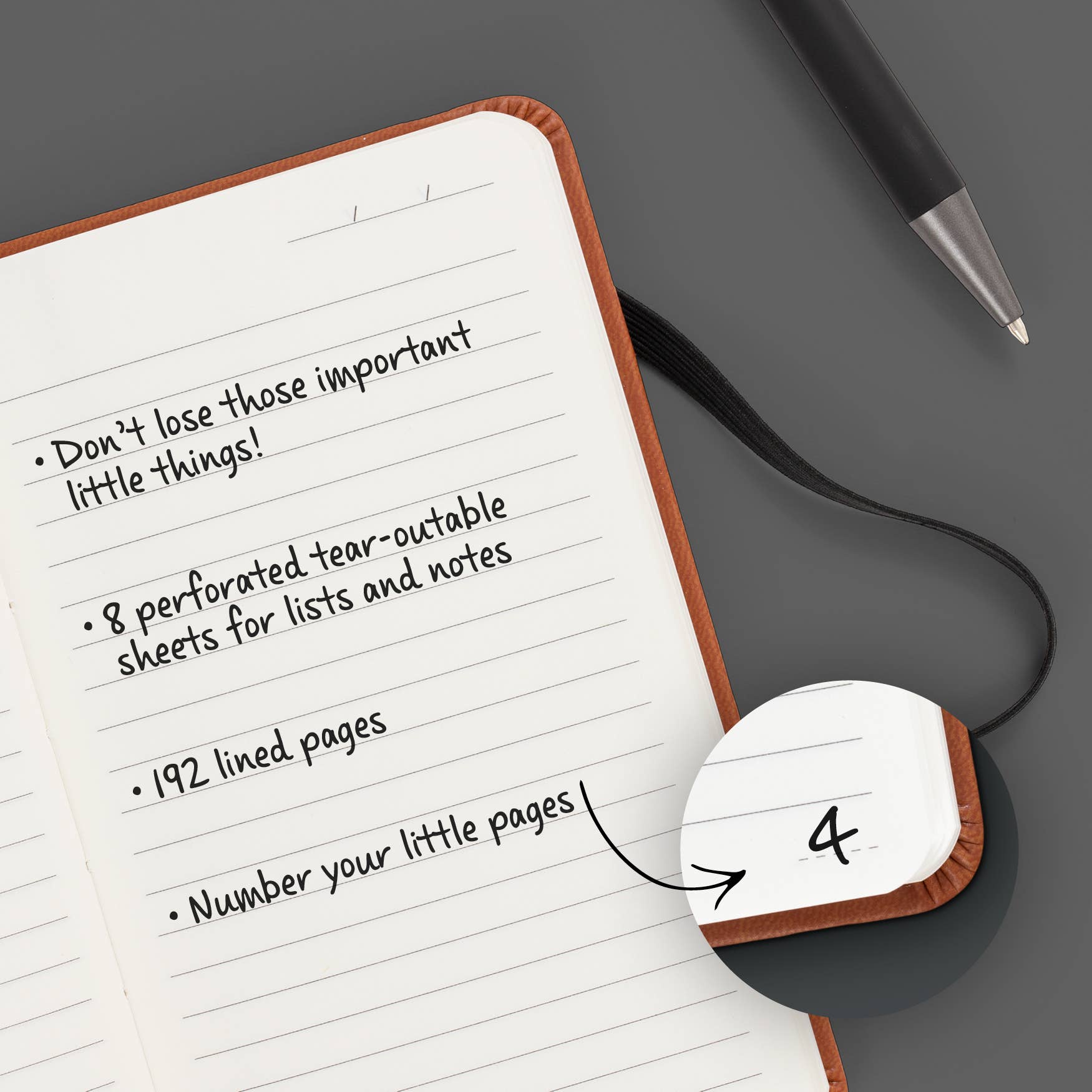 Bookaroo A6 Pocket Notebook: Orange