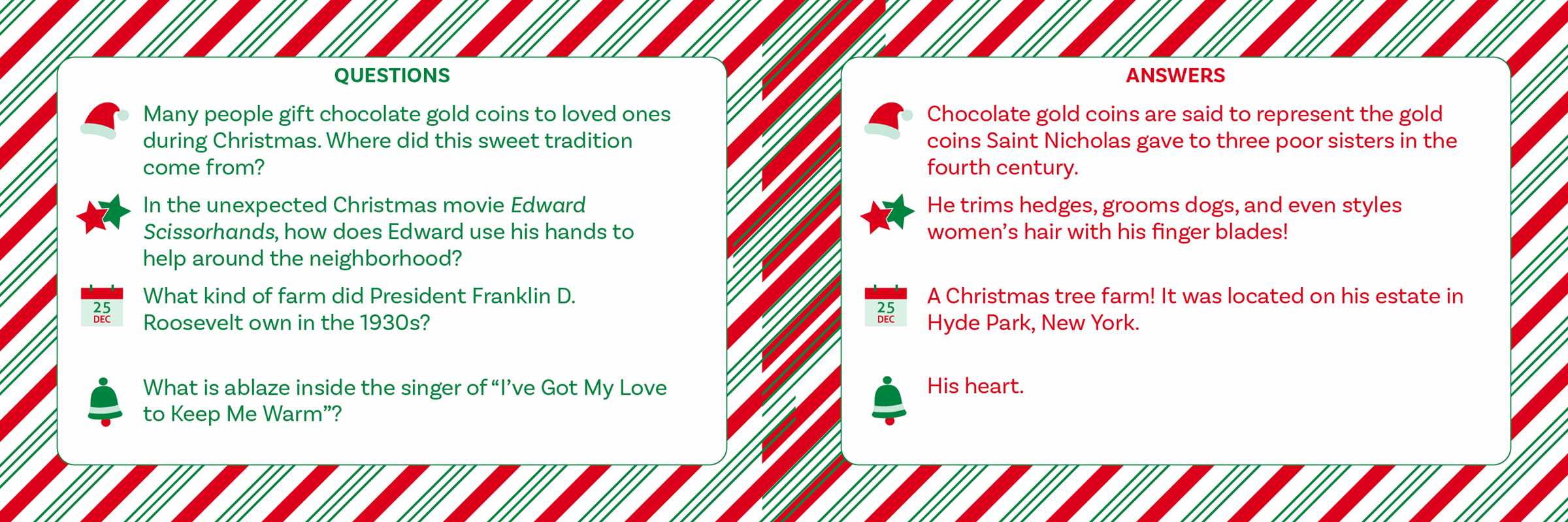 Why Does Santa Wear Red? Christmas Trivia Game by Adams Media: Flashcards; 102 pages / English