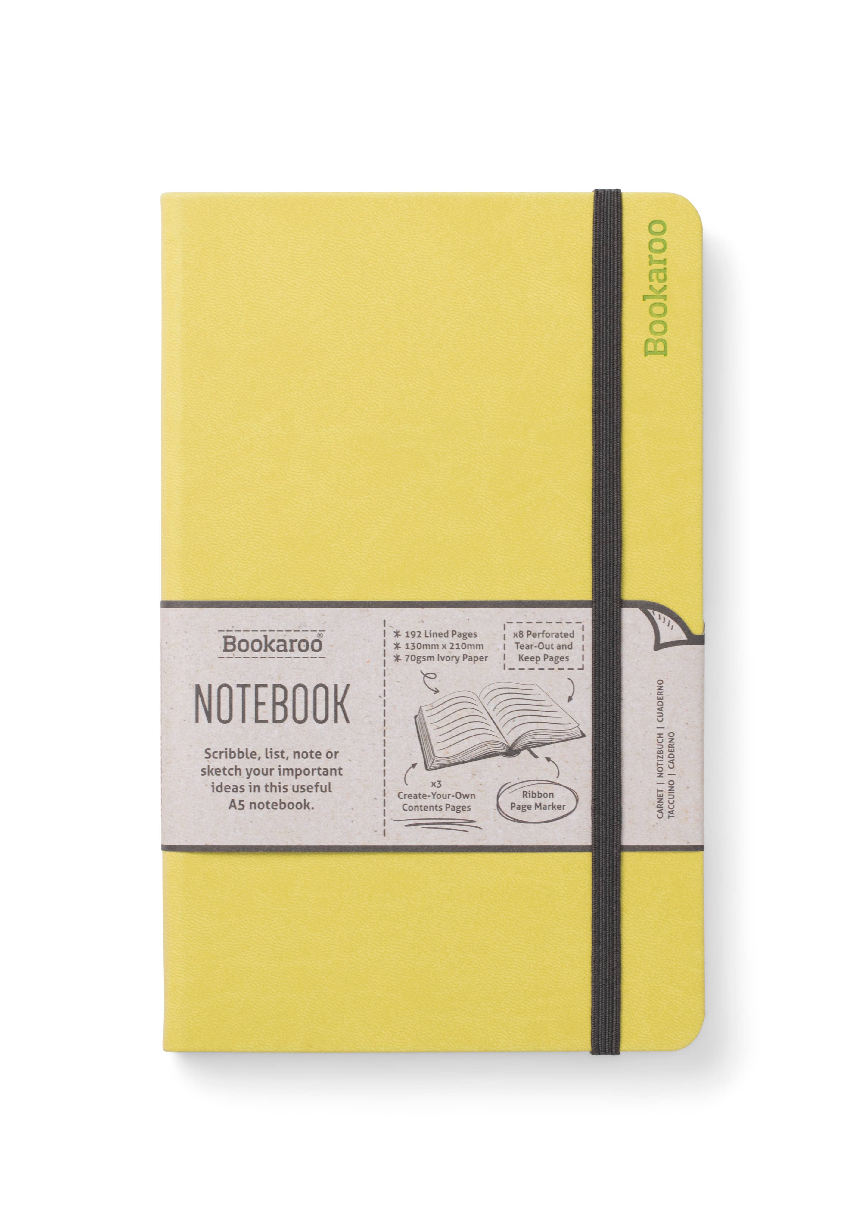 Bookaroo A5 Notebook: Brown