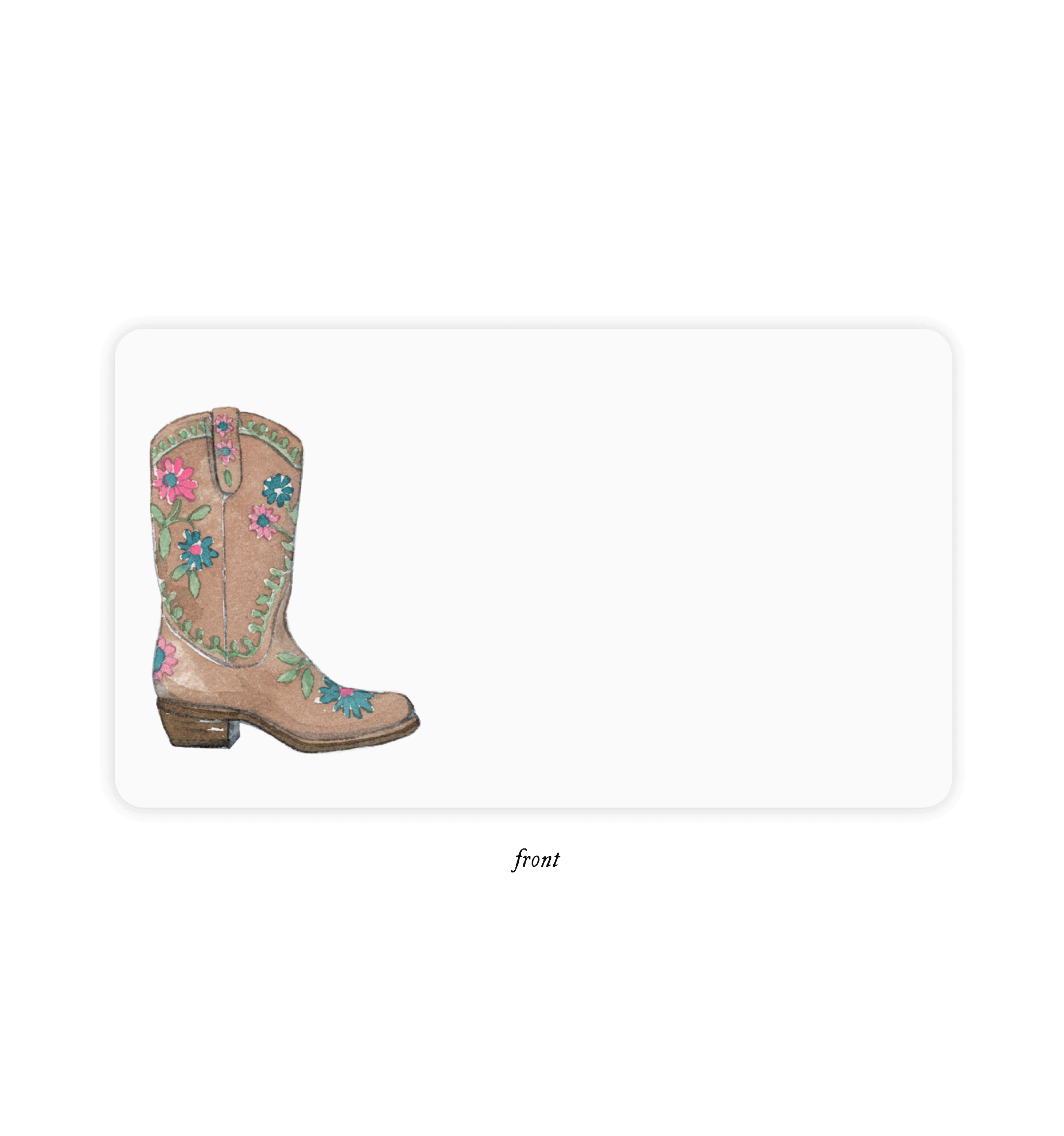 Cowboy Boot Little Notes® – Boxed Set of 85 Mini Note Cards