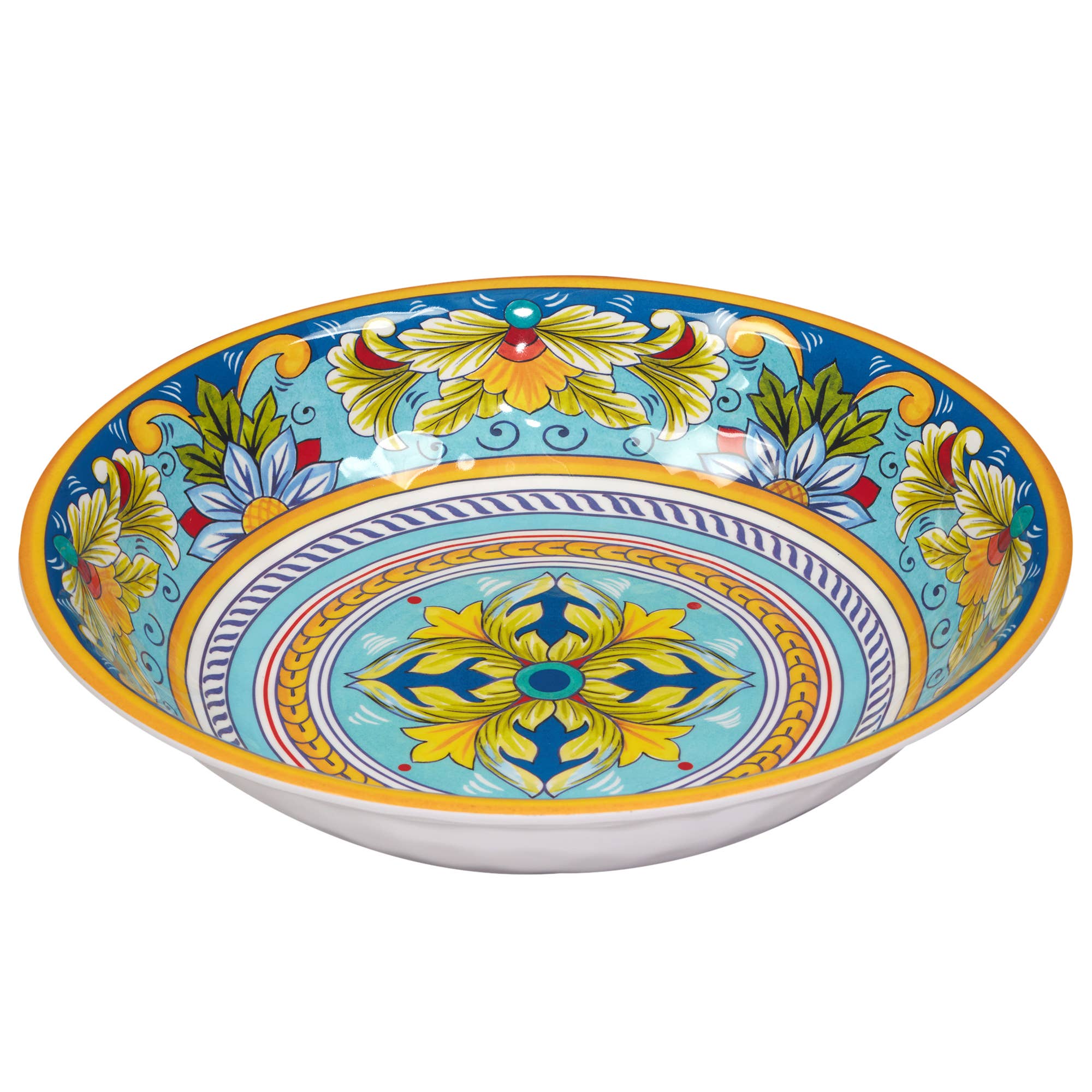 Palermo Melamine Large Serving Bowl 13.75 x 2.75