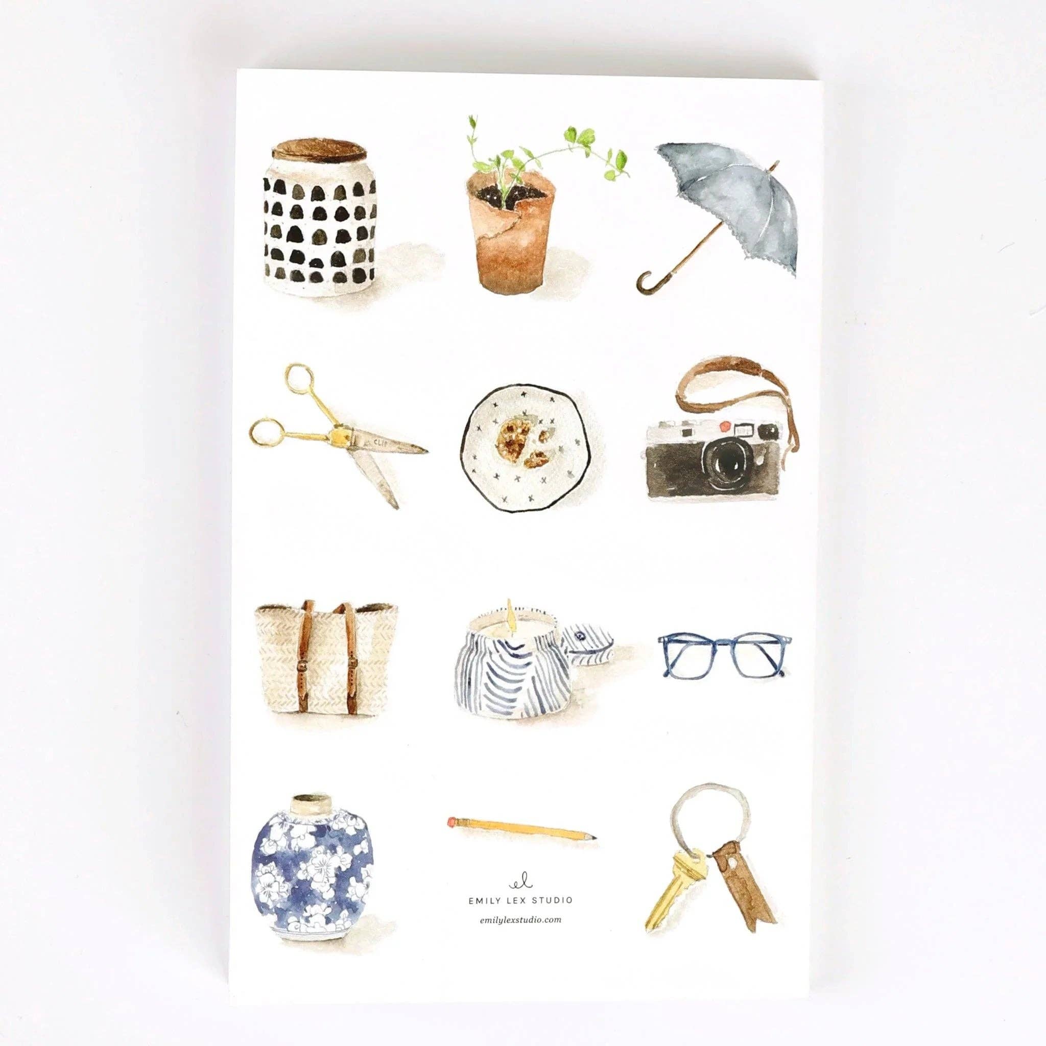 Everyday notebook soft touch lined: Everyday things