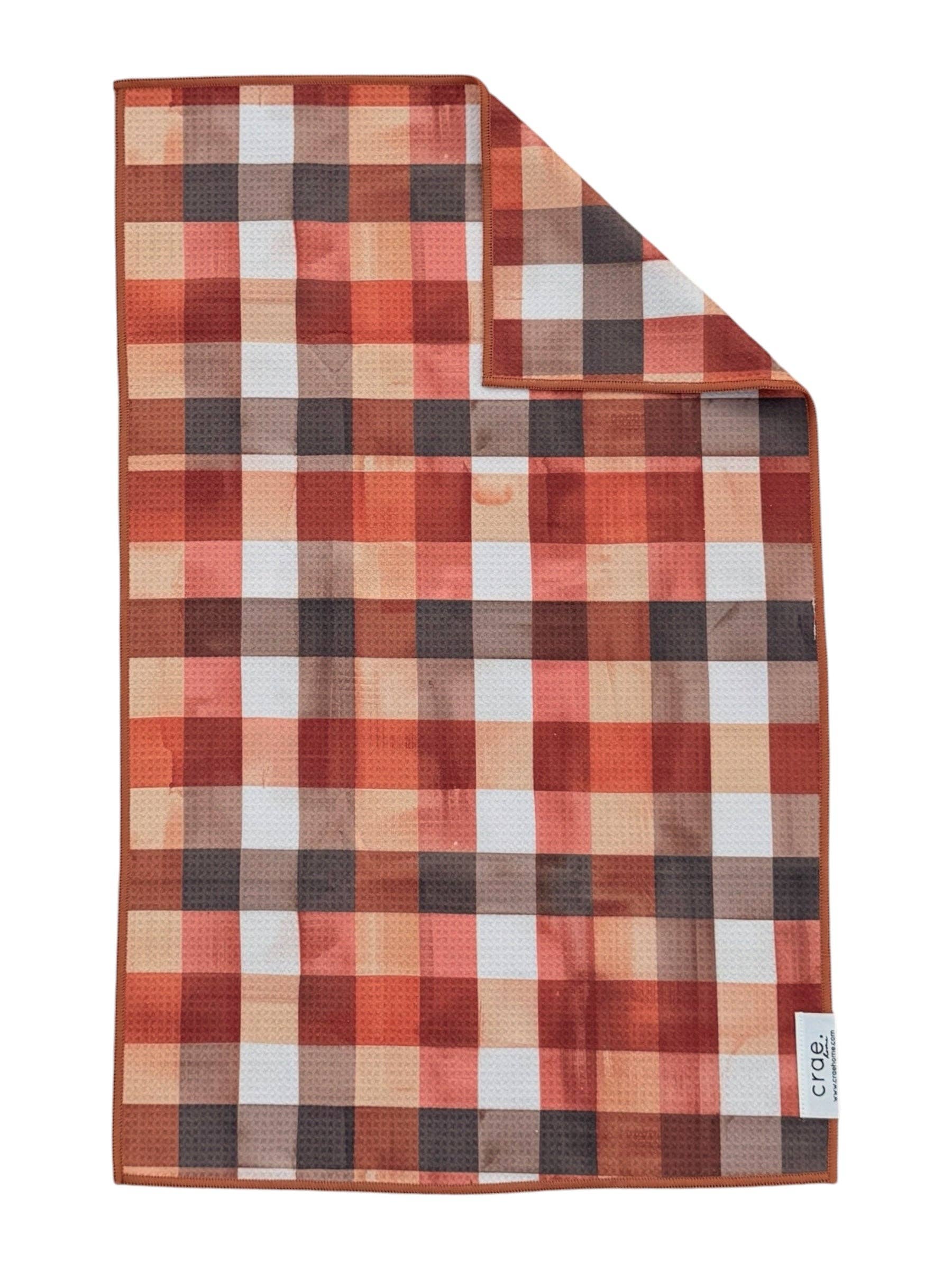 Lumberjack: Double-Sided Hand Towel: Multi / Hand Towel (17x27 in)