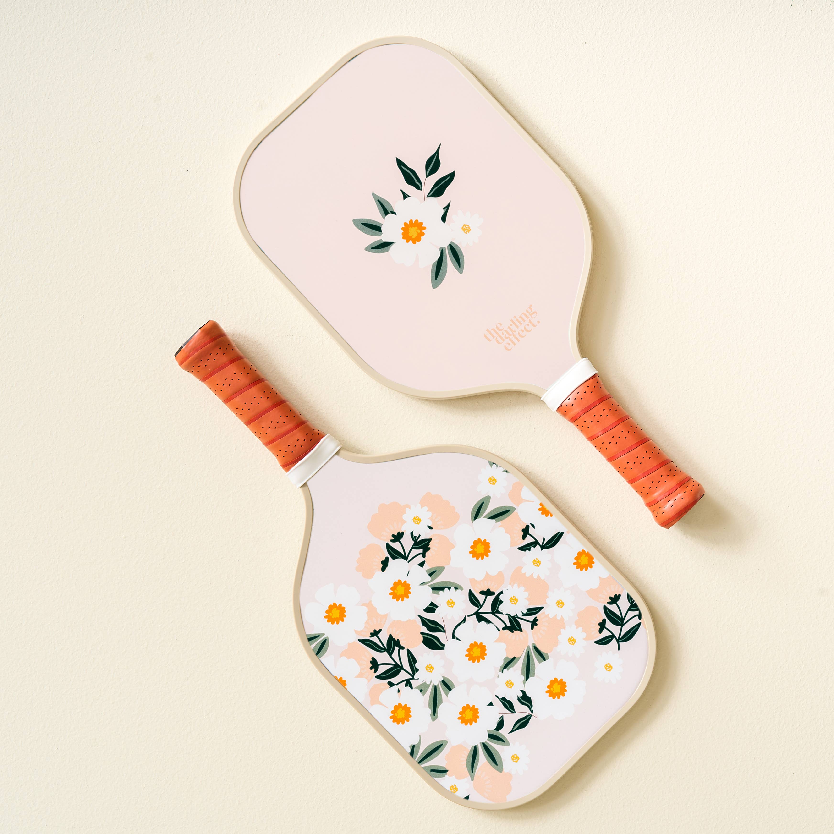 Pickleball Paddle - Flower Talk Pink