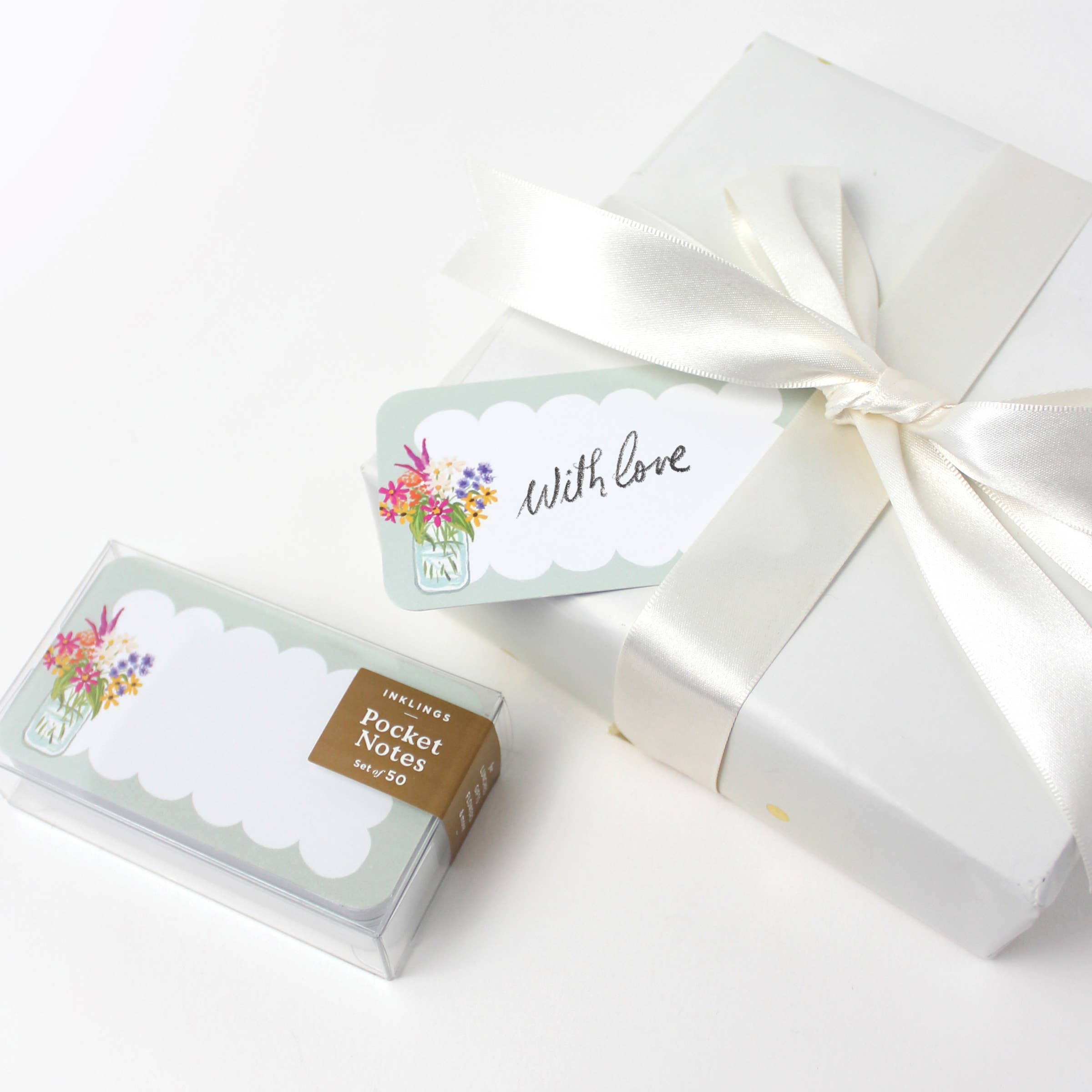 Pocket Notes™ - Mason Jar Flowers