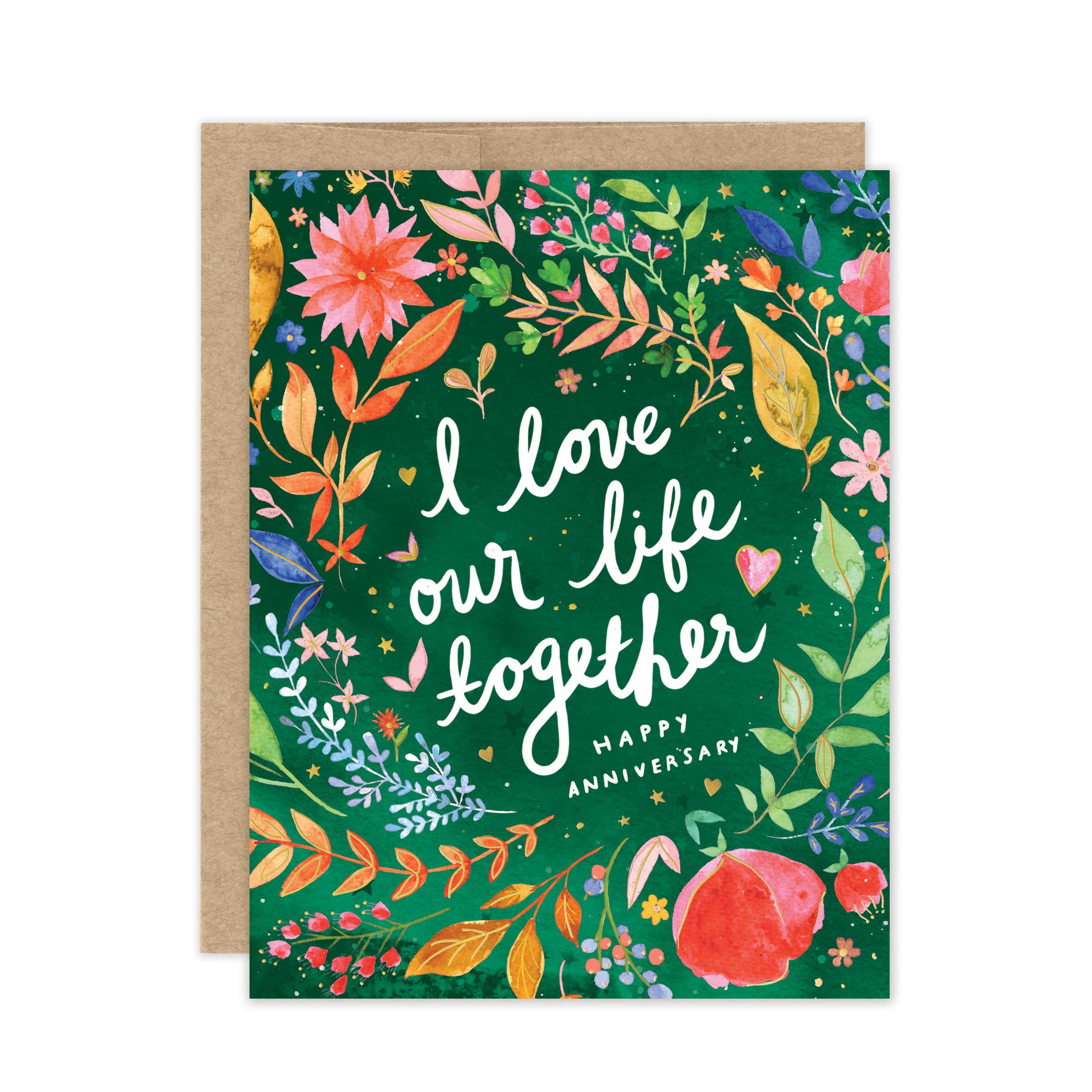 I Love Our Life Together Anniversary - Luxe A2 Card
