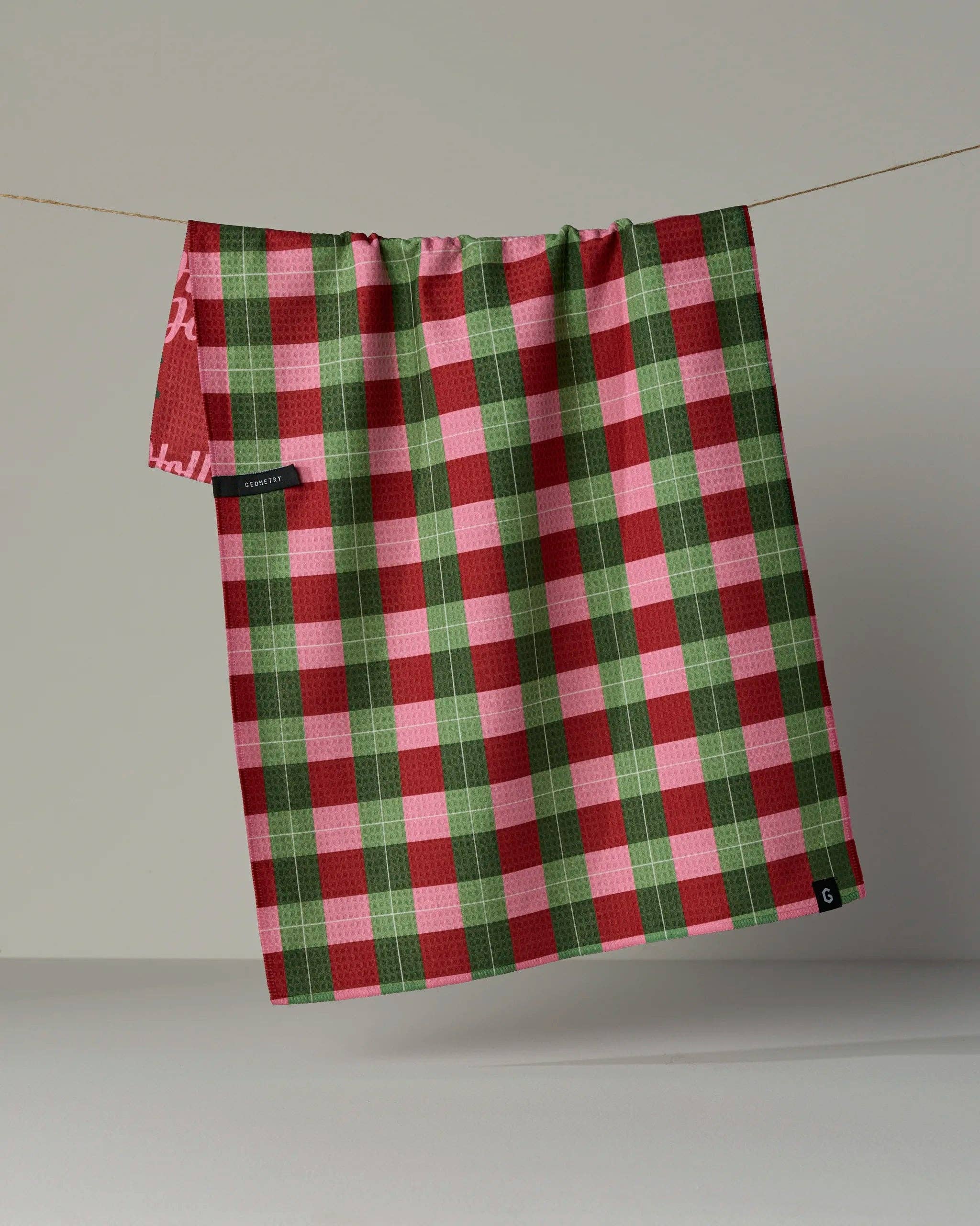 Holly Jolly Xmas Luxe Kitchen Towel