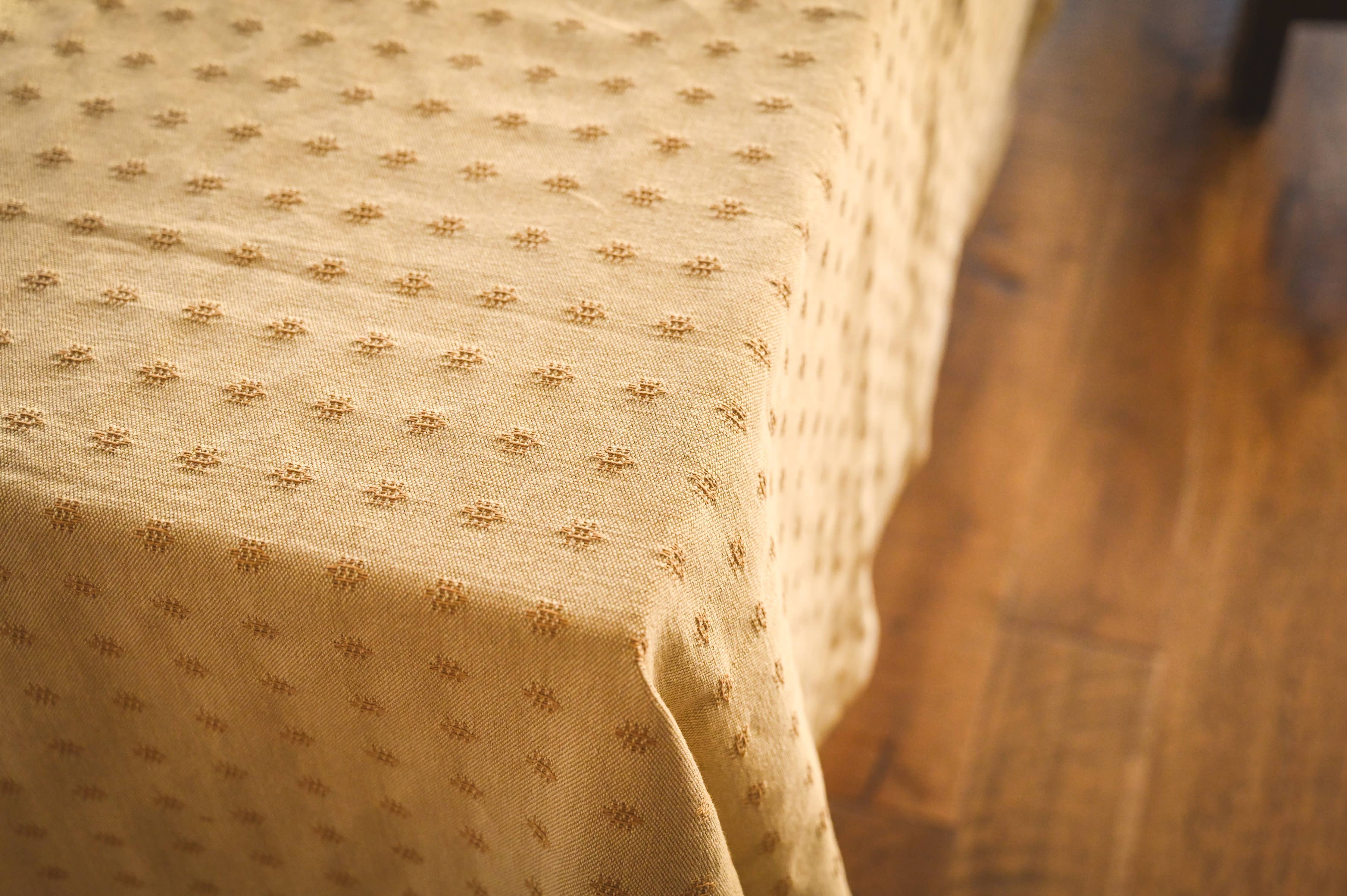 Umber Dobby Tablecloth: 60" x 120"