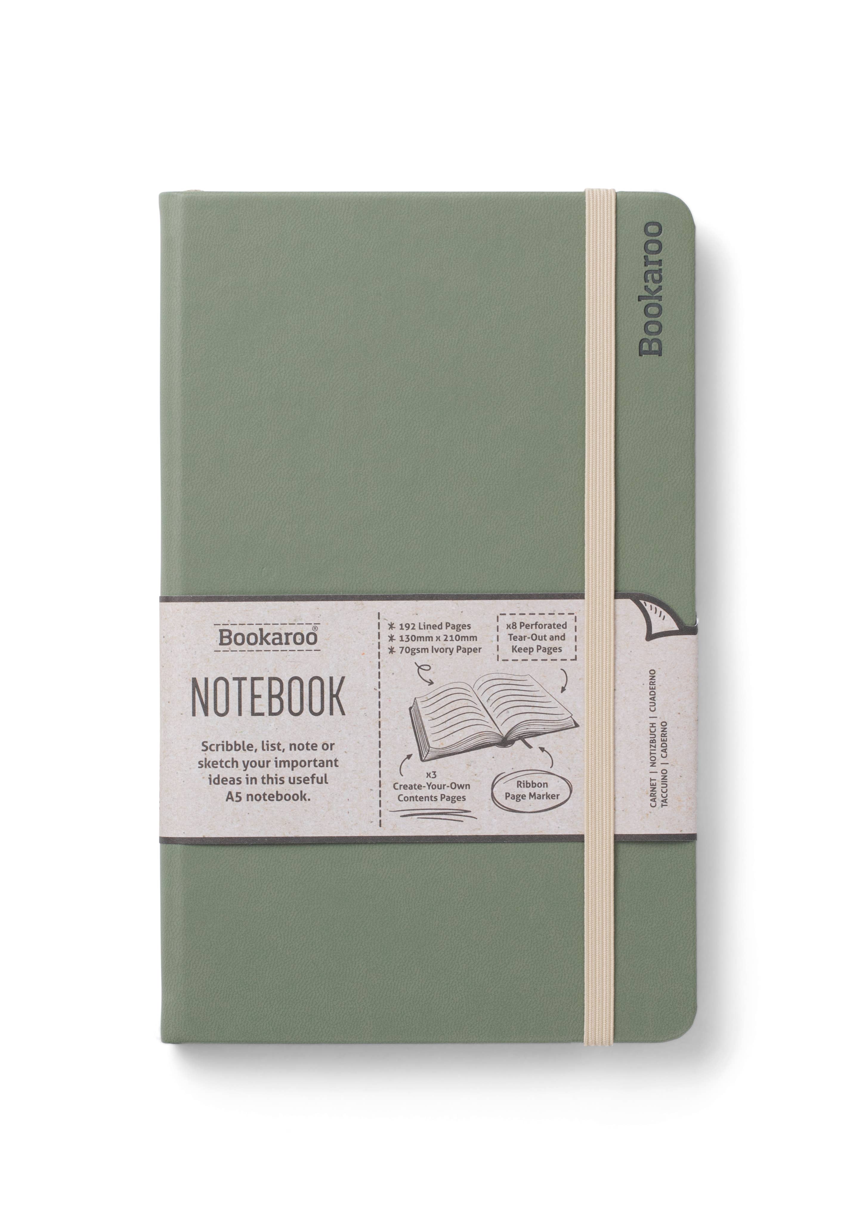 Bookaroo A5 Notebook: Brown