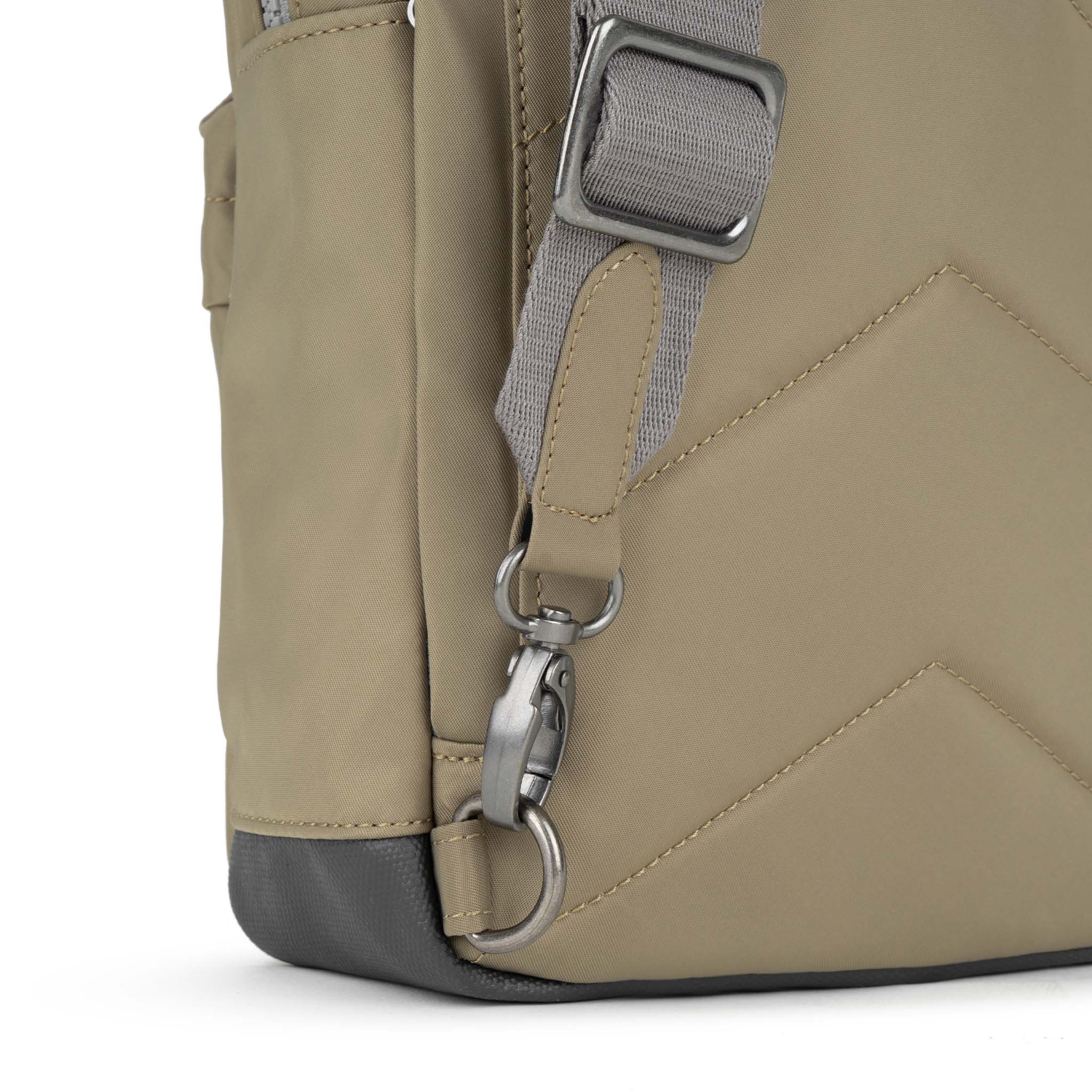 Willesden Sling Bag in Taupe Nylon: Large