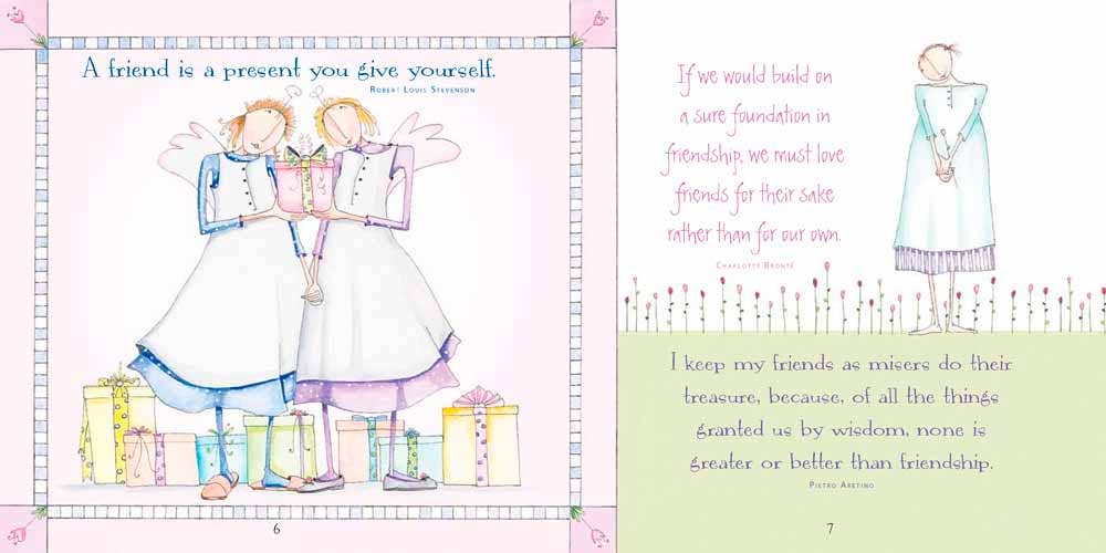 Good Friends Are Like Angels: Hardcover / English