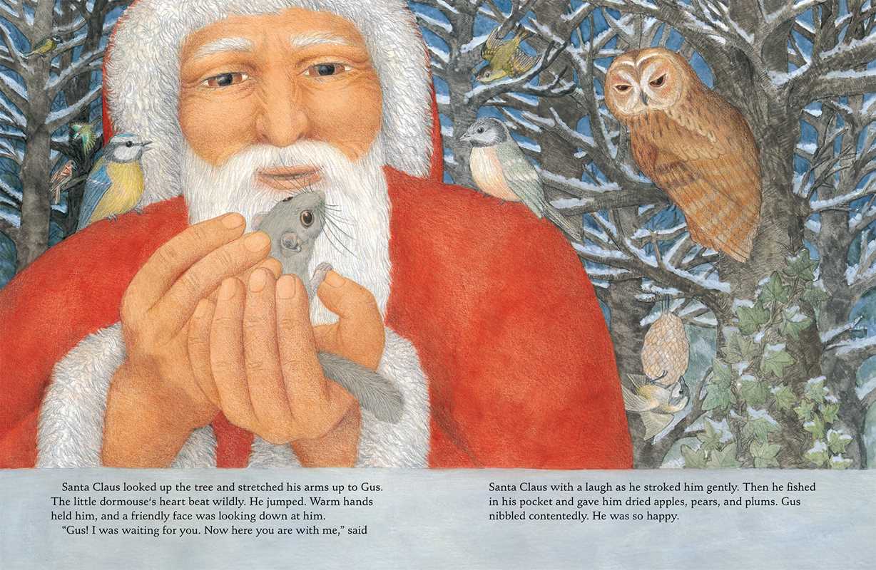 Santa Claus and the Dormouse by Eleonore Schmid: Hardcover; 32 pages / English