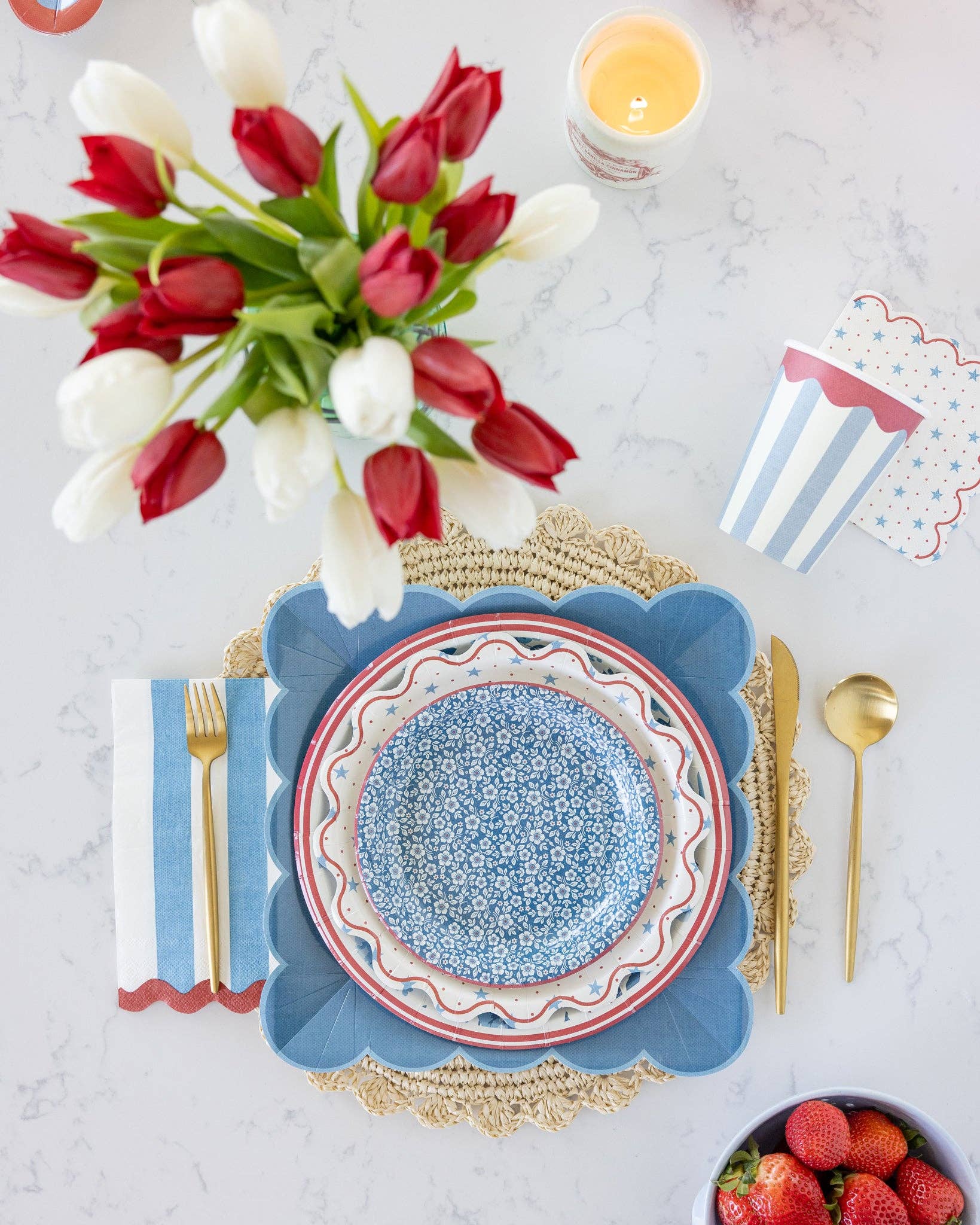 Hamptons Party Cups