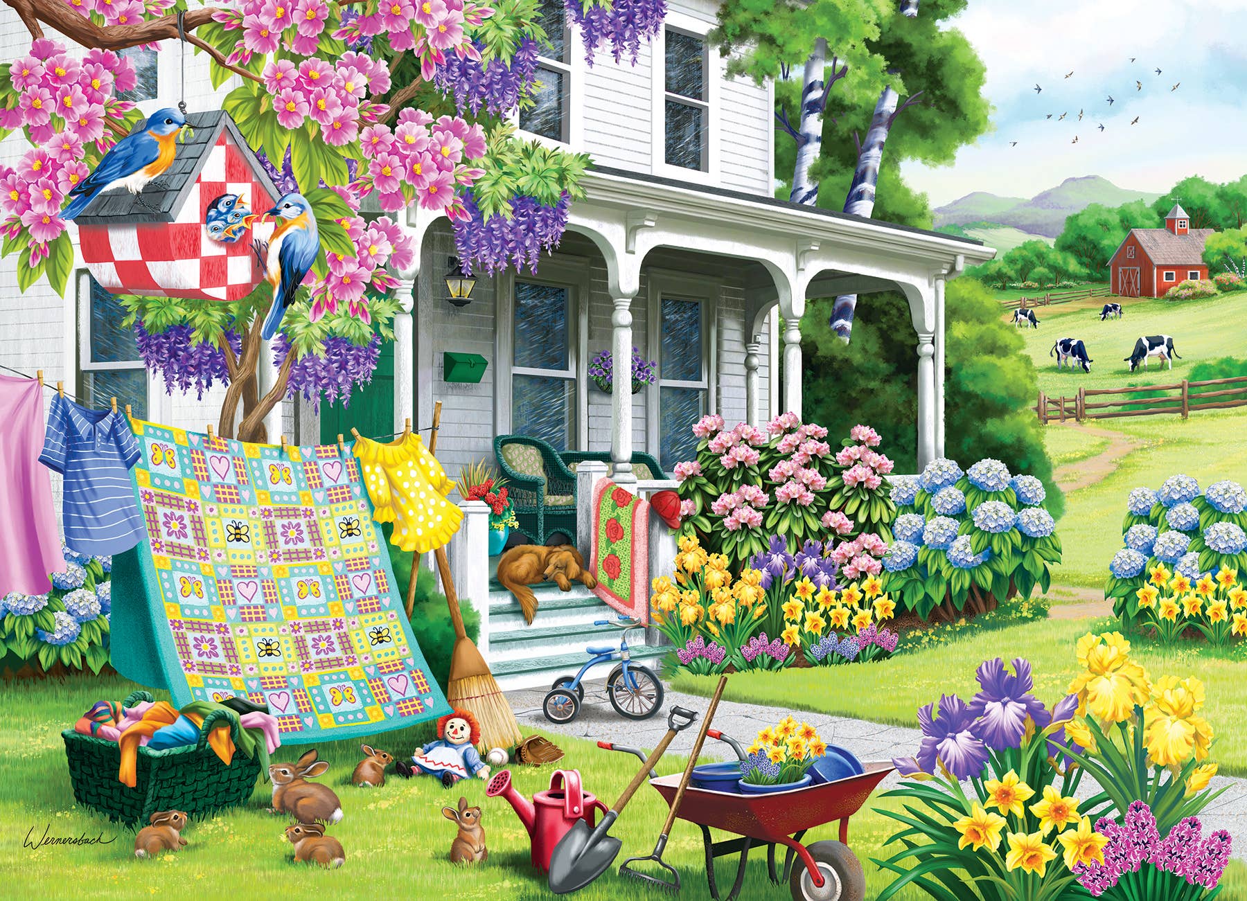 Spring Cleaning 500pc puzzle