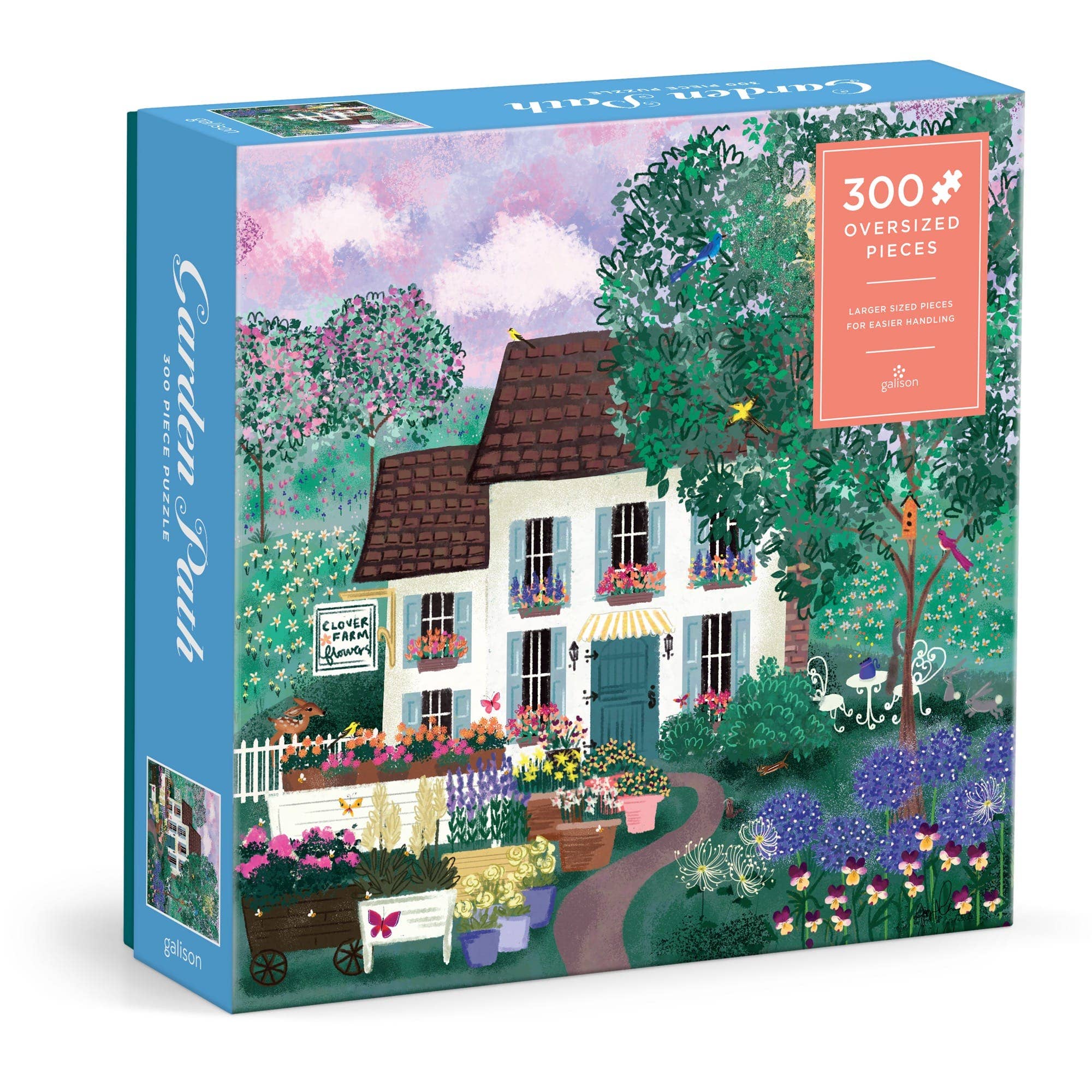 Joy Laforme Garden Path 300 Piece Puzzle