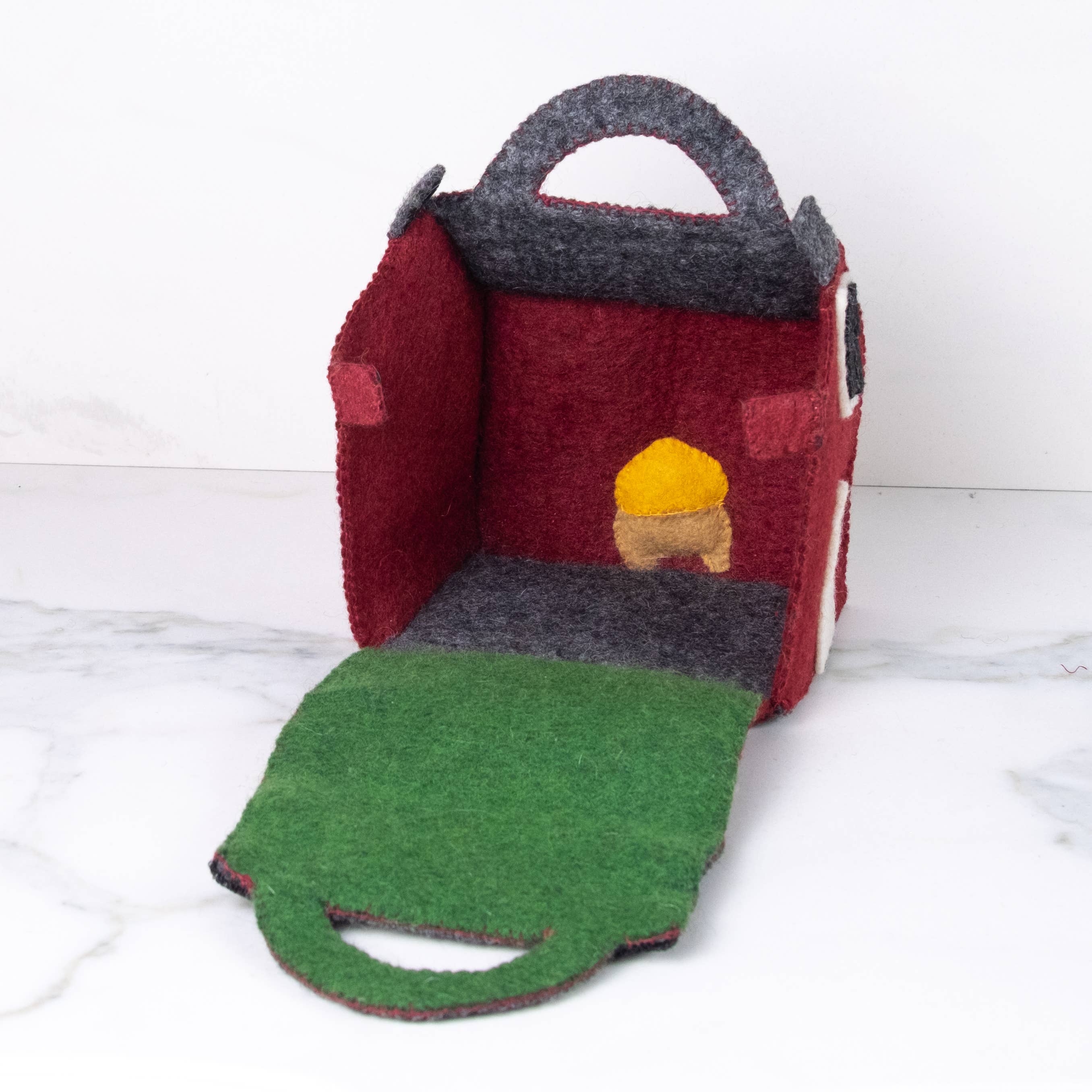 Finger Puppets - Red Barn Farmhouse Set