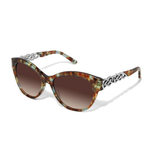 Interlok Braid Blue Havana Sunglasses A13467