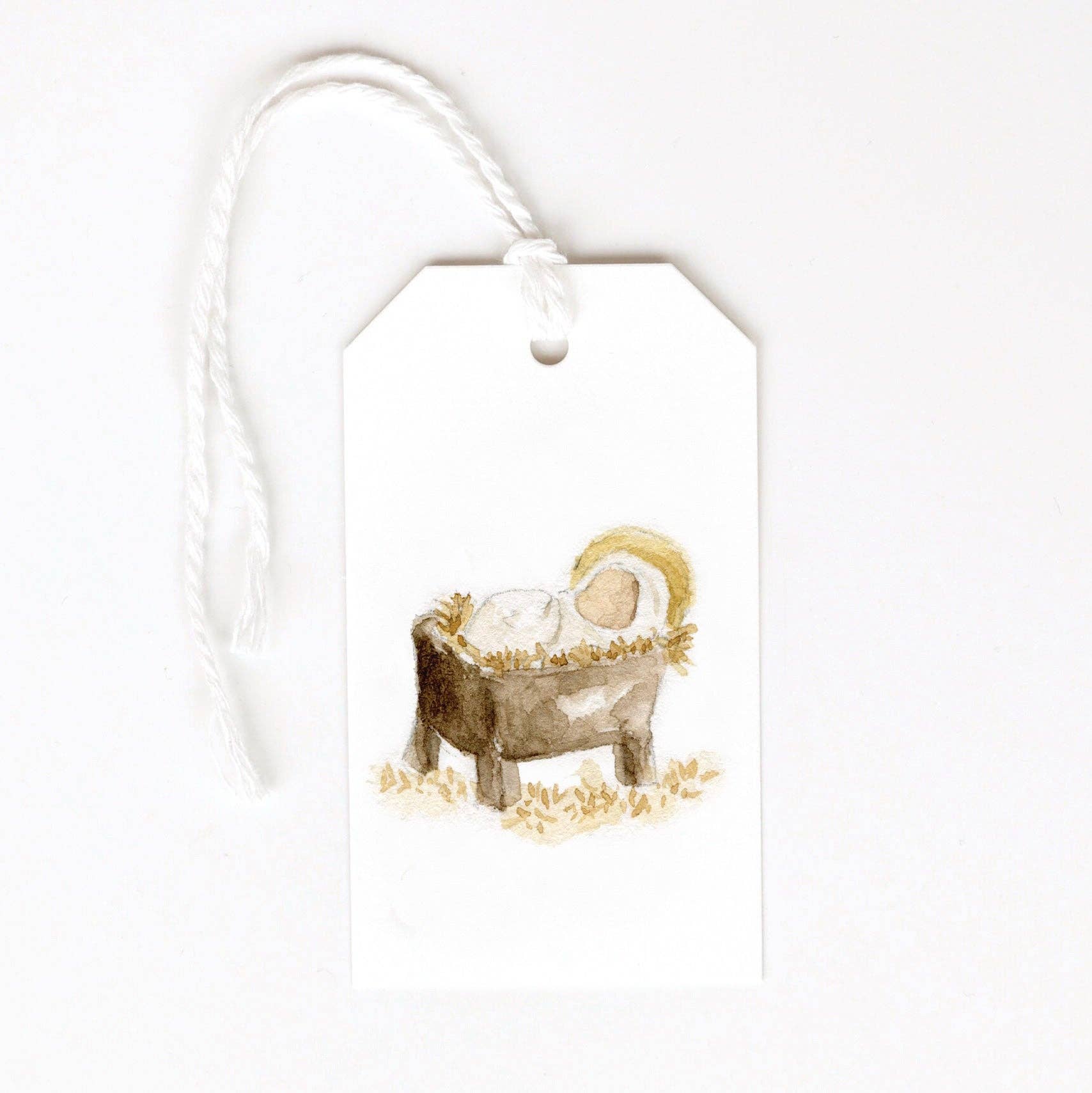 Manger gift tags