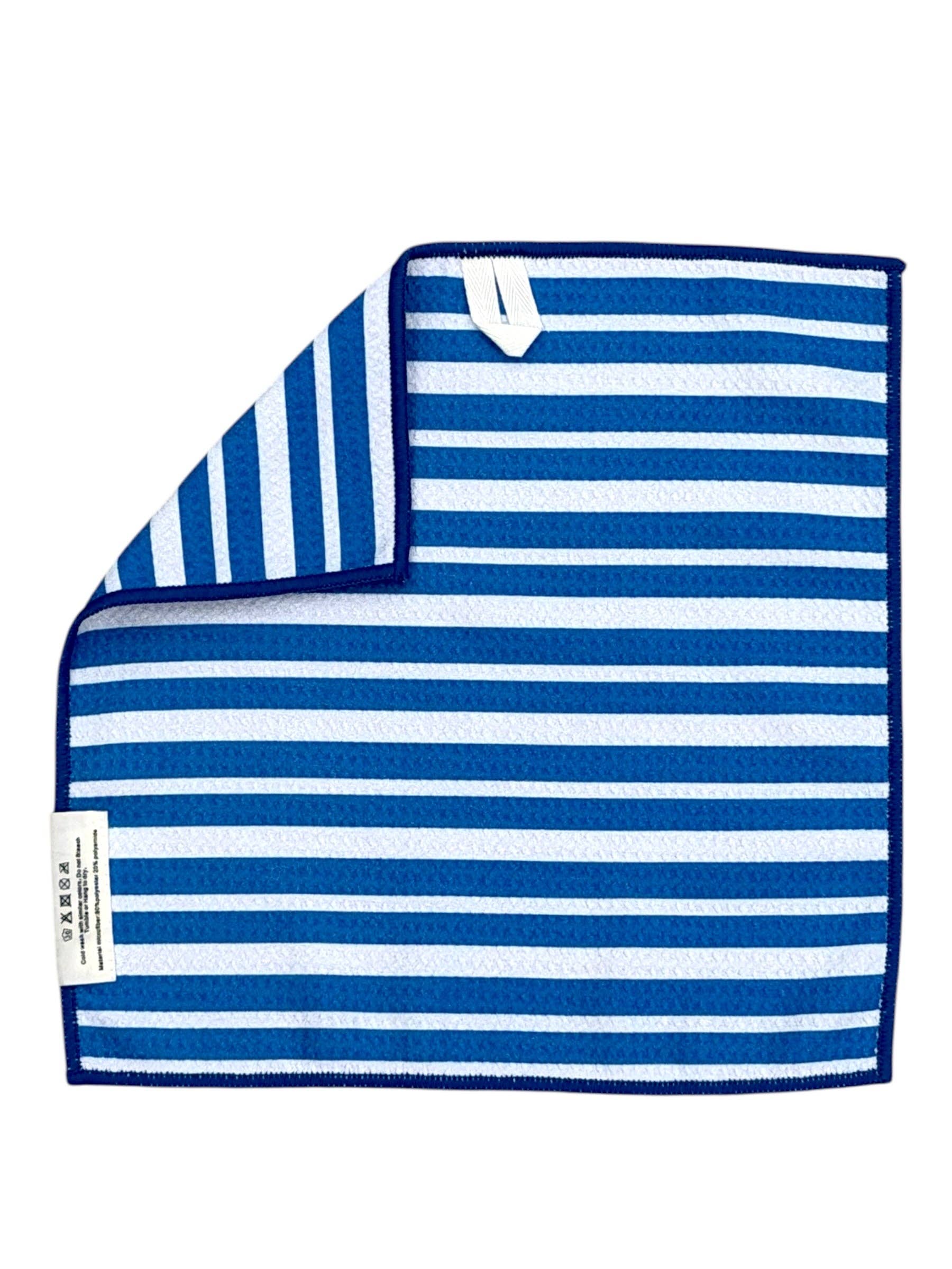 Royal: Double-Sided Washcloth: White/Blue / Washcloth (12x12 in)