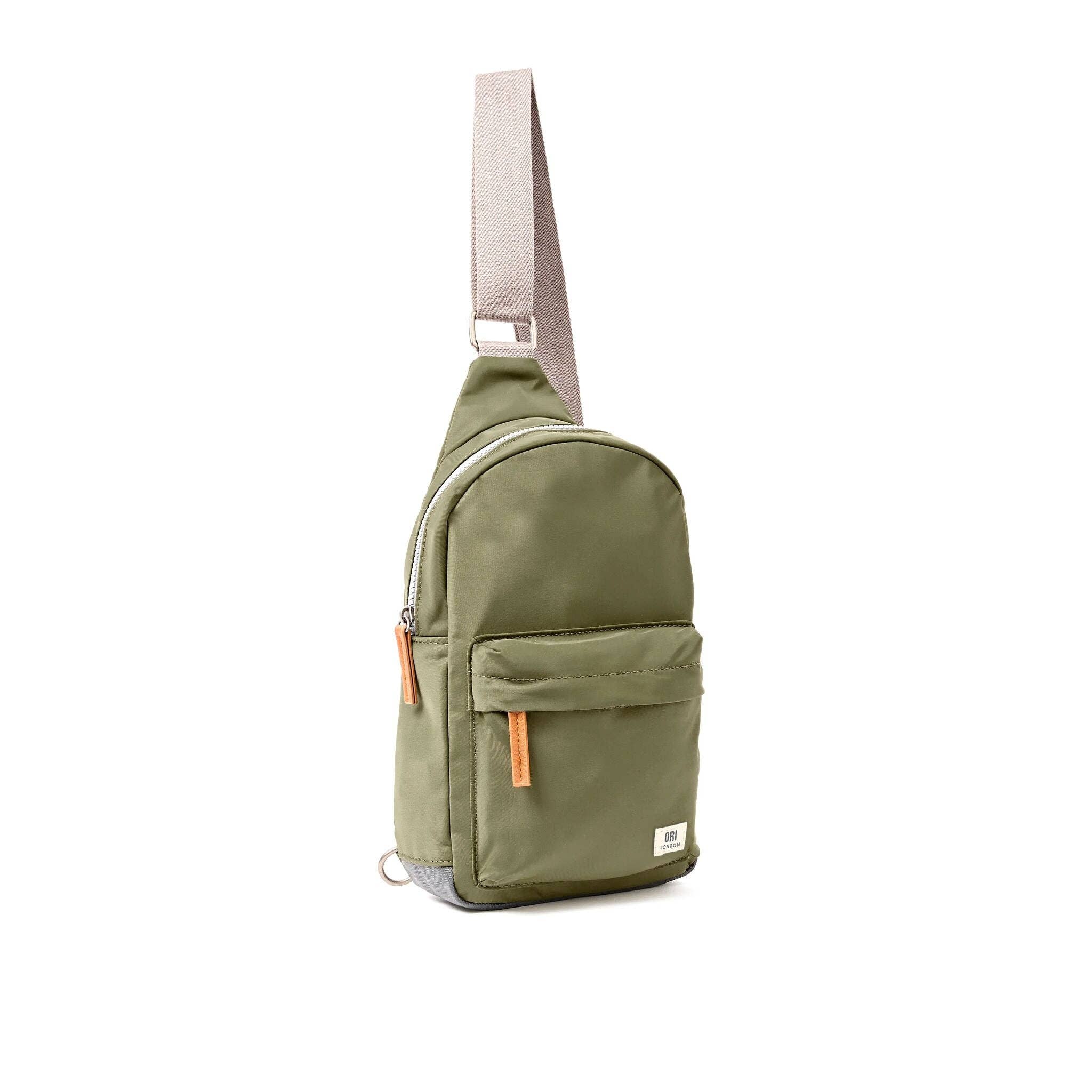 Willesden Sling in Chive Nylon: Large