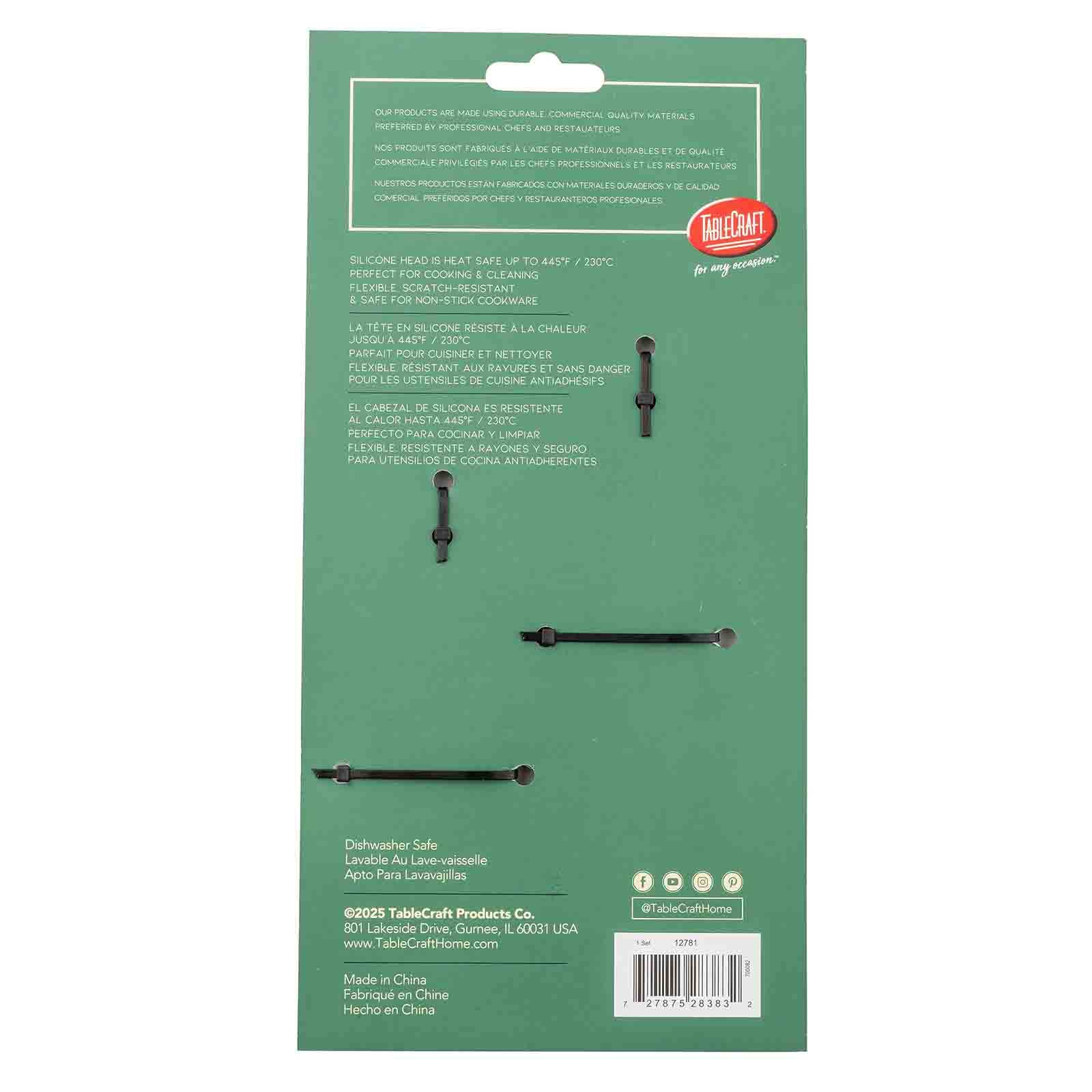 Pan Scrapers Gray, Set of 2