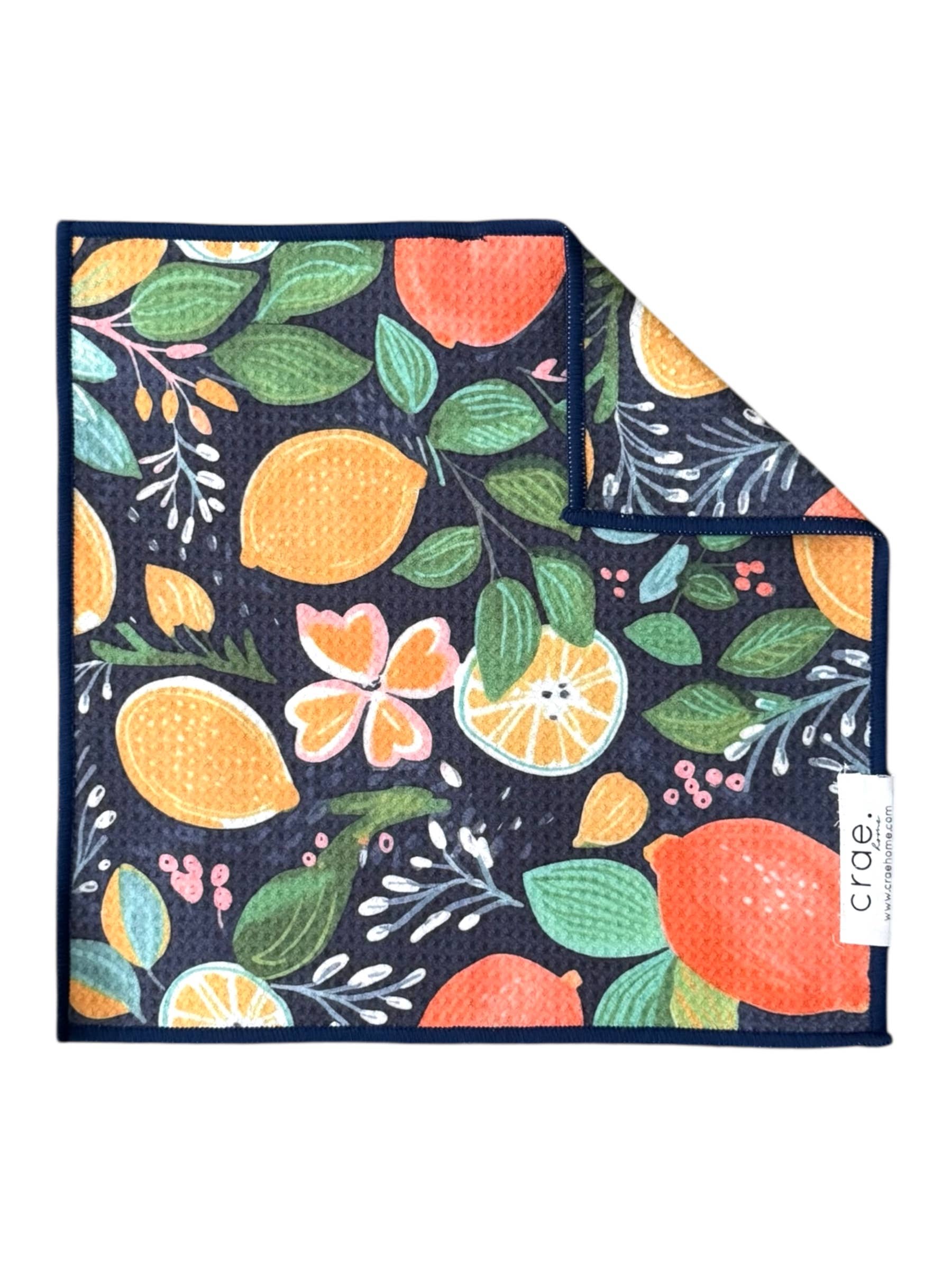 Clementine Double-Sided Washcloth