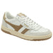 Gola Hawk trainer in White/Light Caramel/Gold