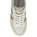 Gola Hawk trainer in White/Light Caramel/Gold