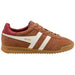 Gola Torpedo trainer in Umber/Off White/Lollipop
