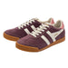 Gola Elan trainer in Windsor Wine/Off White/Coral Pink
