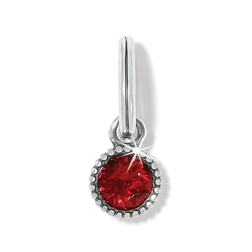 Red Glitz Birthstone Amulet