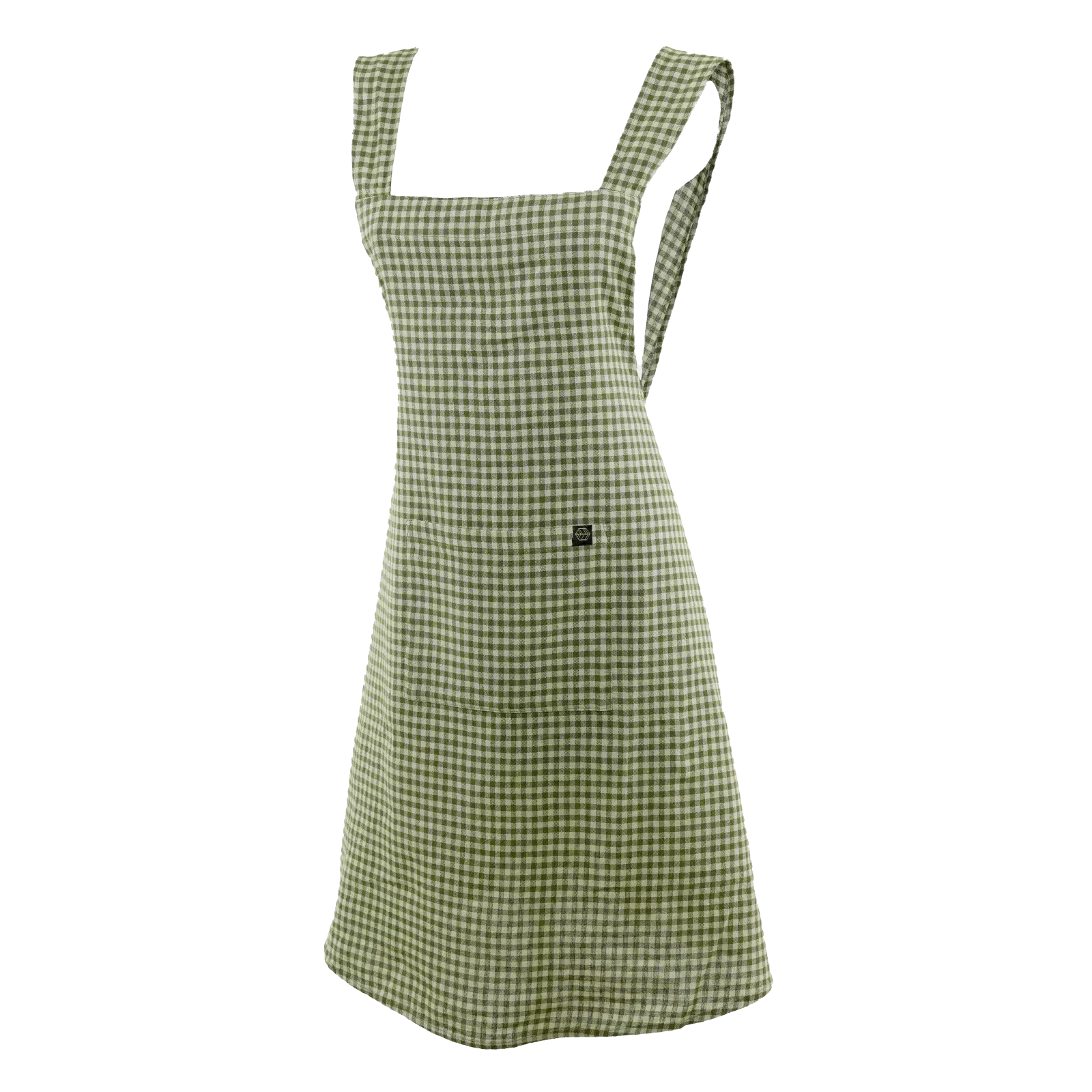 Haomy Piana Apron in Pesto