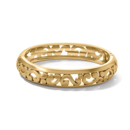 Contemporary Medium Hinged Bangle JF0114